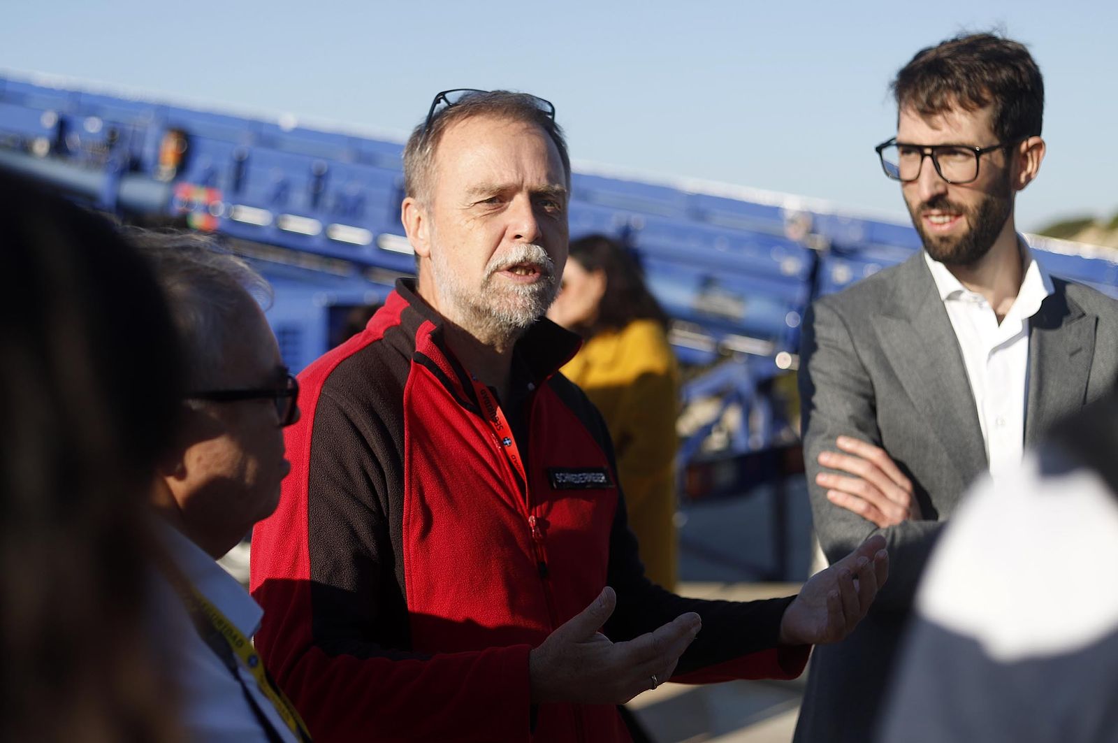 Imágenes del ensayo del demostrador Auto´Mate en el INTA, Huelva