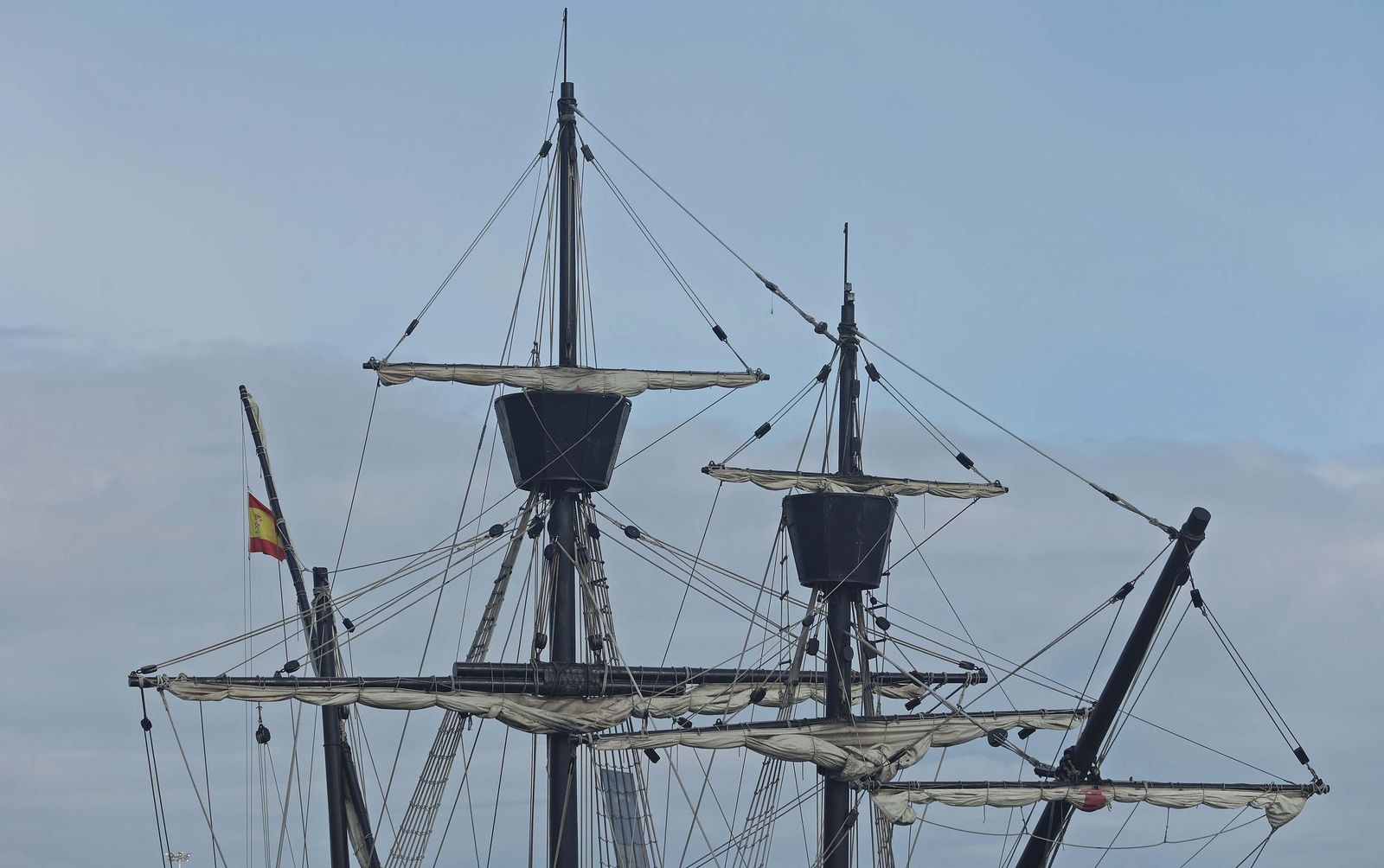 Fotos del navío Nao Victoria en Algeciras