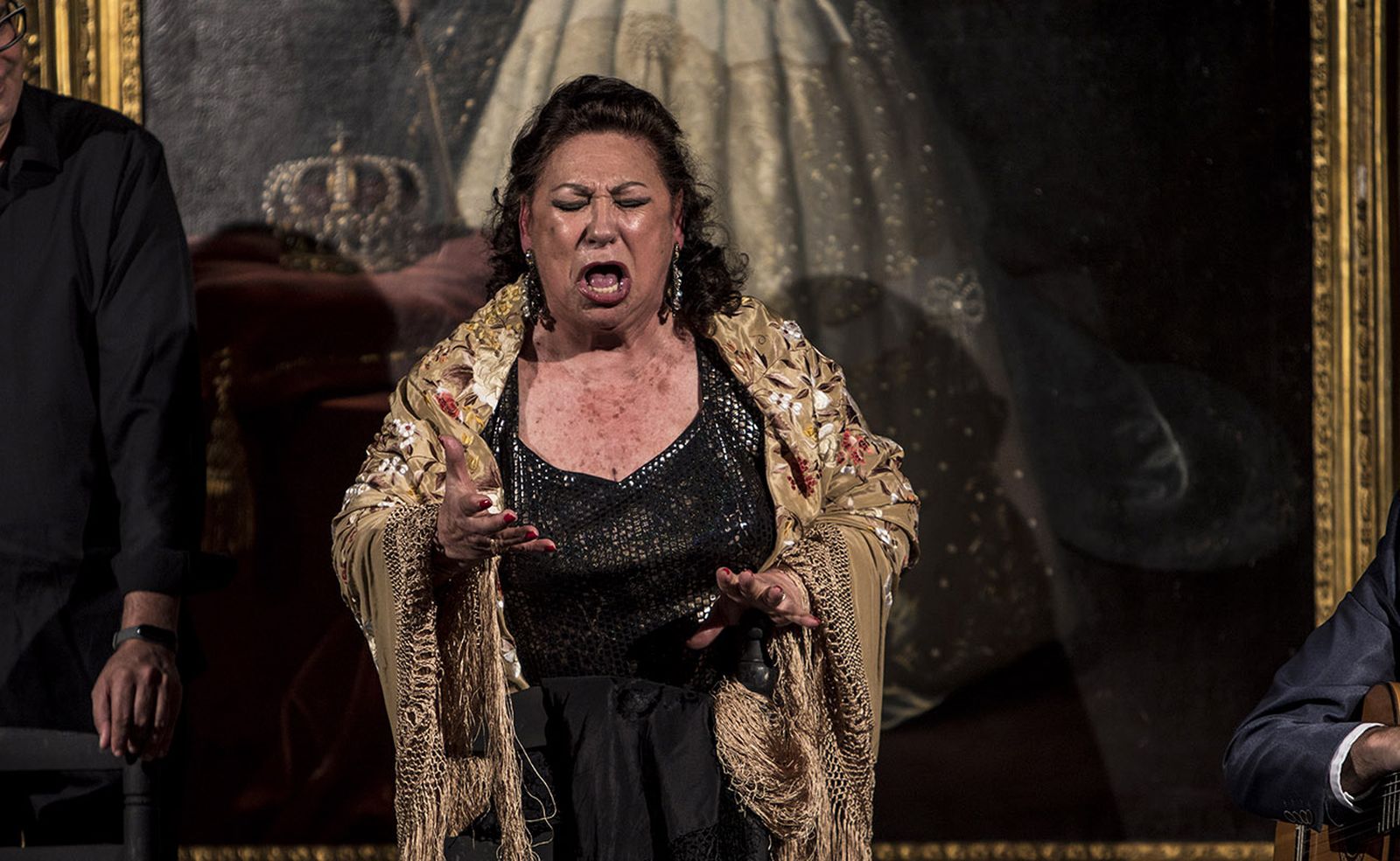 La cantaora flamenca, María Vargas.