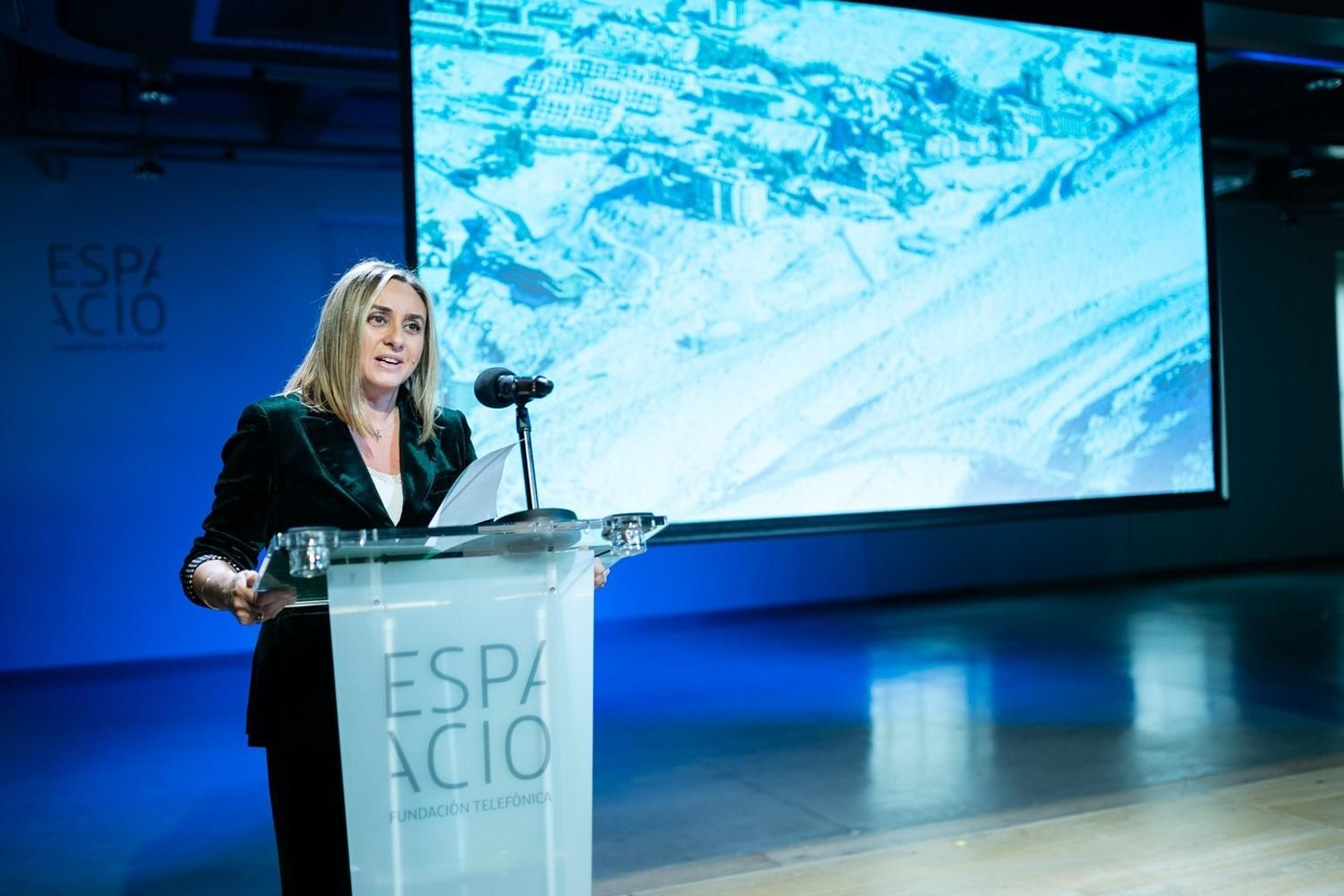 Marifrán Carazo, en la presentación de Madrid
