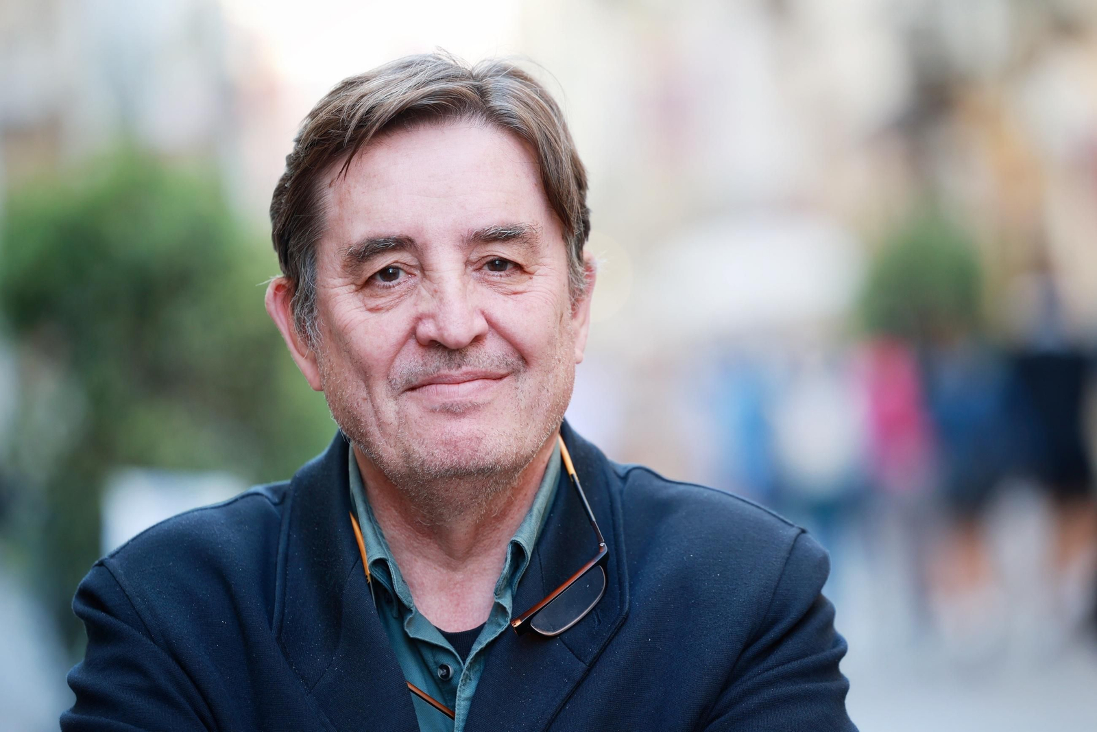 Luis García Montero, en una de sus visitas a Cádiz.