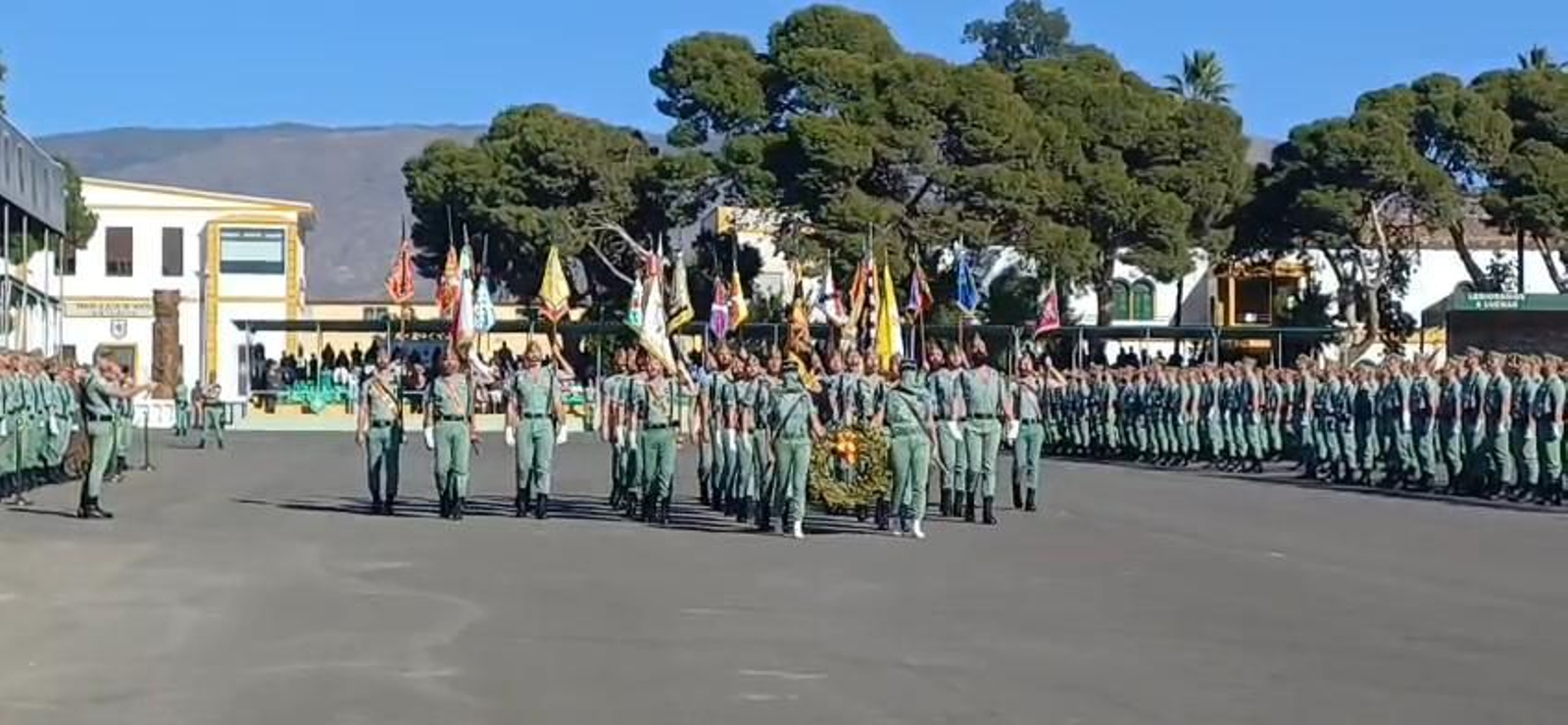 Así conmemora el día de la Inmaculada Concepción la Brigada de la Legión.