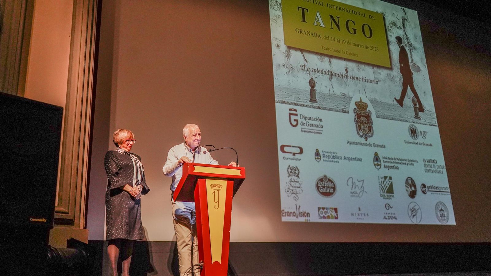 Inauguración del Festival de Tango