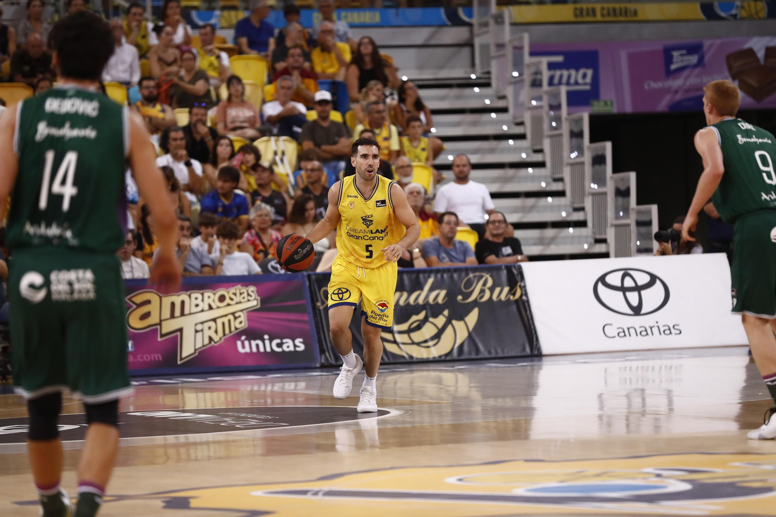 El Dreamland Gran Canaria-Unicaja, en fotos