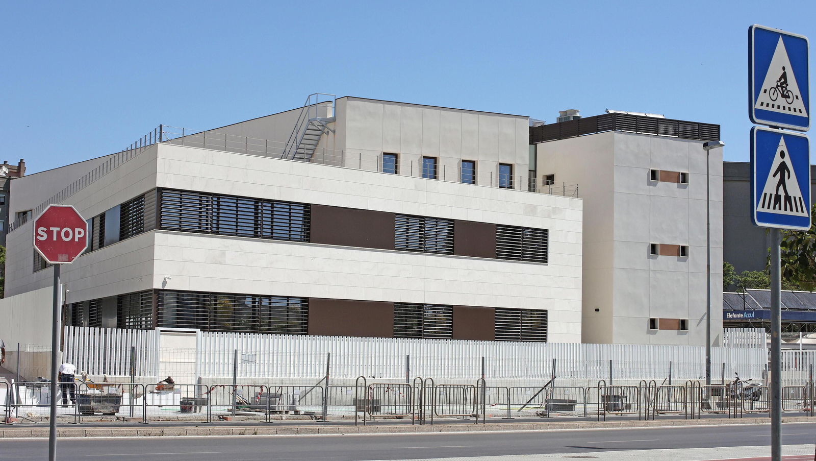La Seguridad Social ultima la construcción de su nueva sede en la avenida de la Universidad.