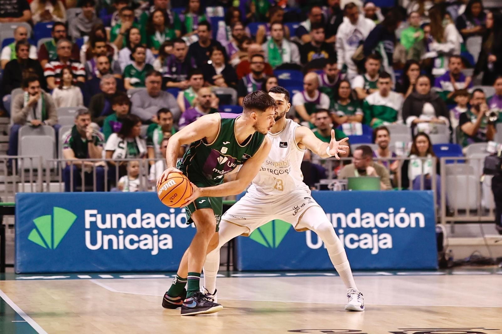 El Unicaja-San Pablo Burgos, en fotos