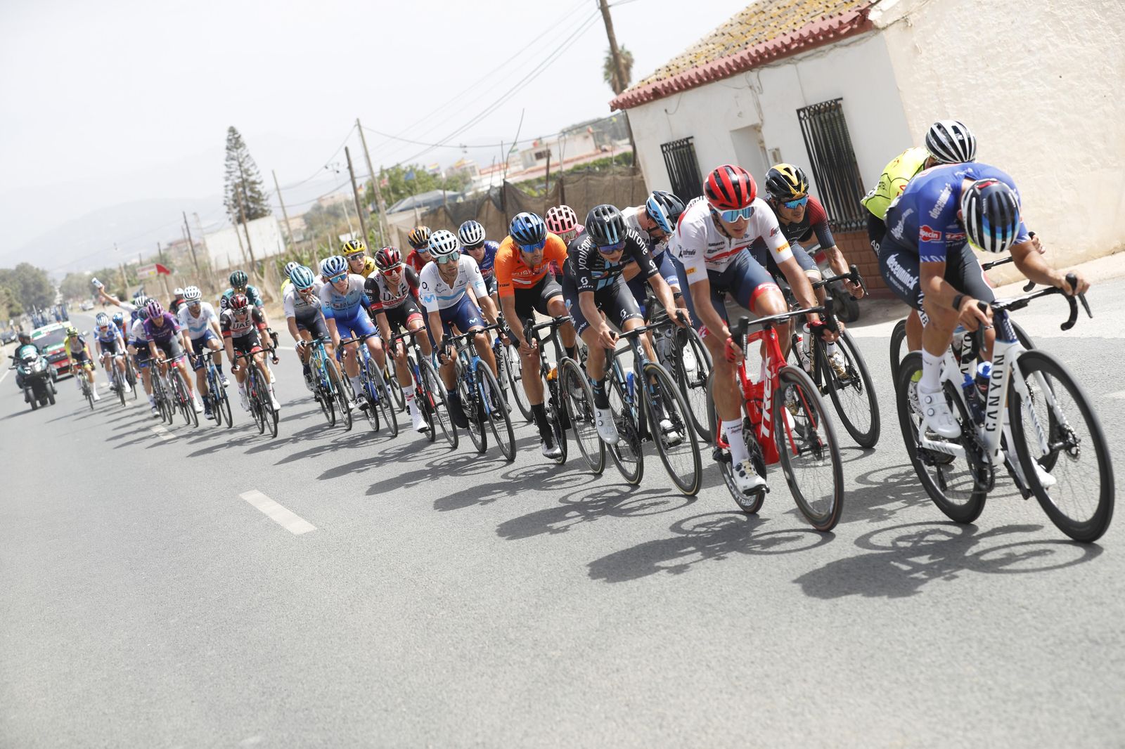 Las fotos de la etapa de la Vuelta que acabó en Sierra Bermeja