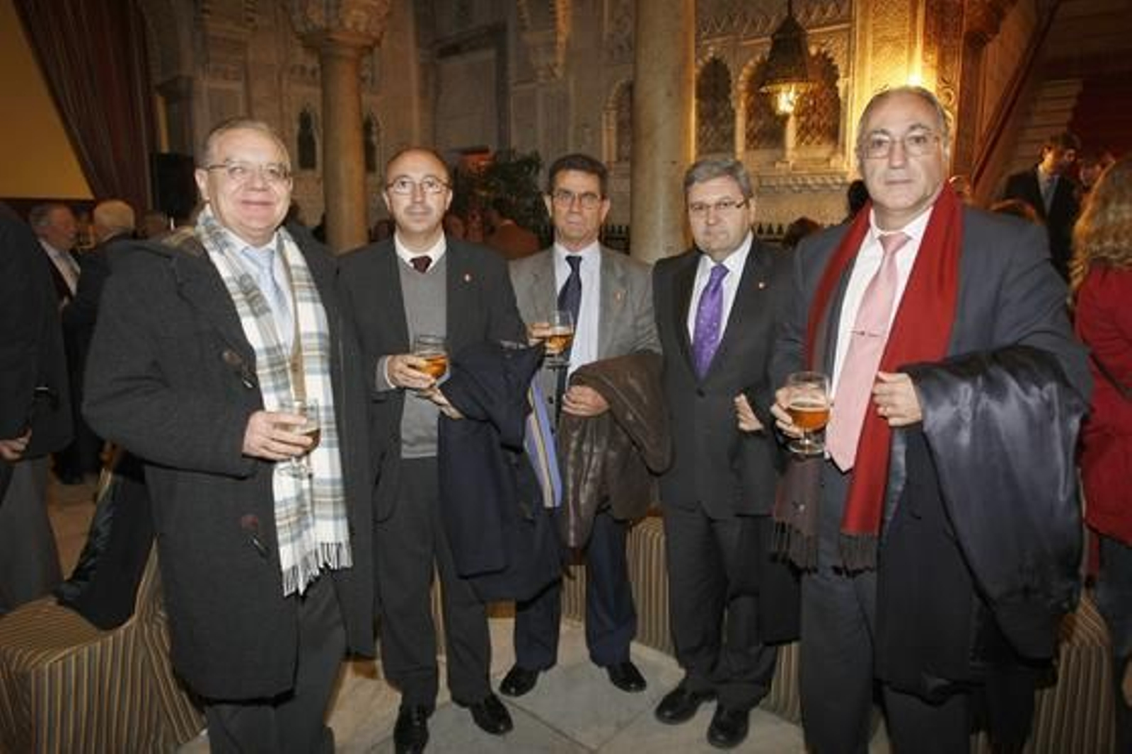 Juan Torrejón, Javiero Cabeza de Vaca, Luis Docampo, Félix Muñoz y Antonio Rosado./Fotos: José Braza

Foto: Jose Braza