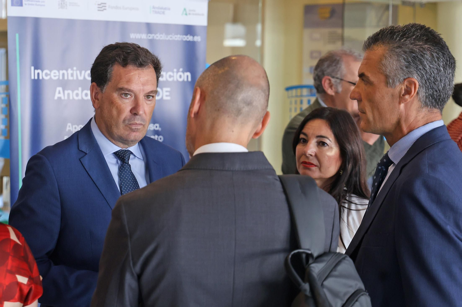 Imágenes de la presentación del programa de incentivos para empresas de la agencia Andalucía TRADE