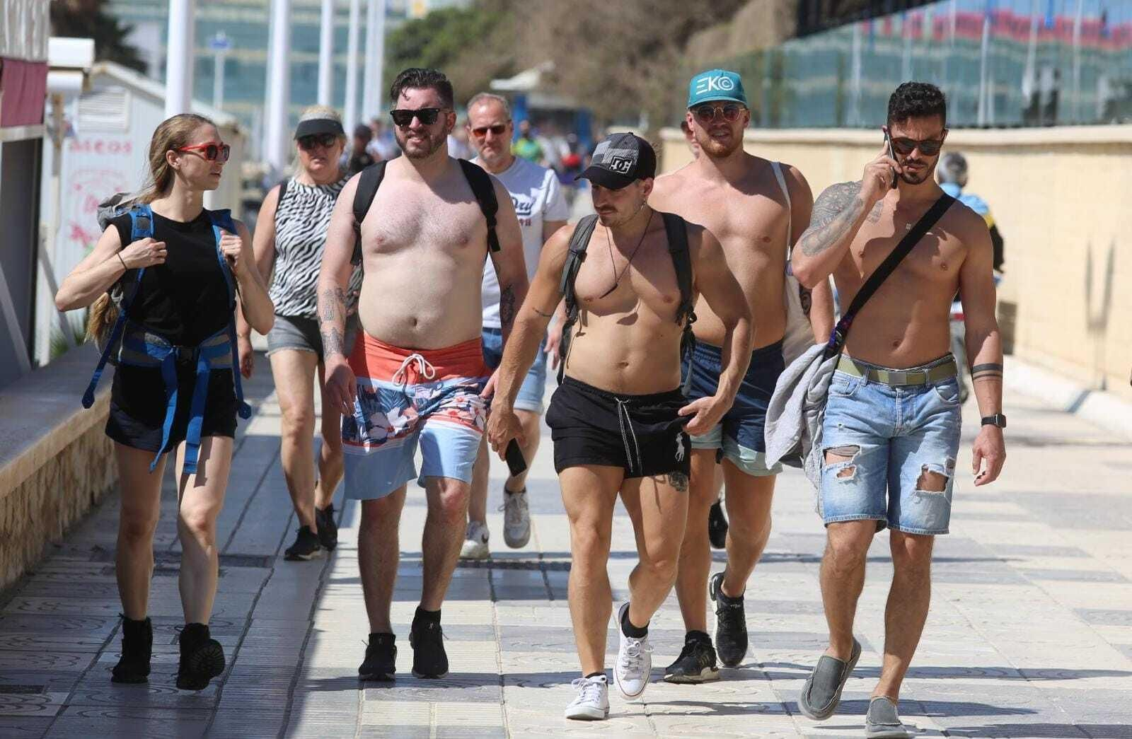 Ya es 'verano' en Málaga: las fotos del adelanto estival