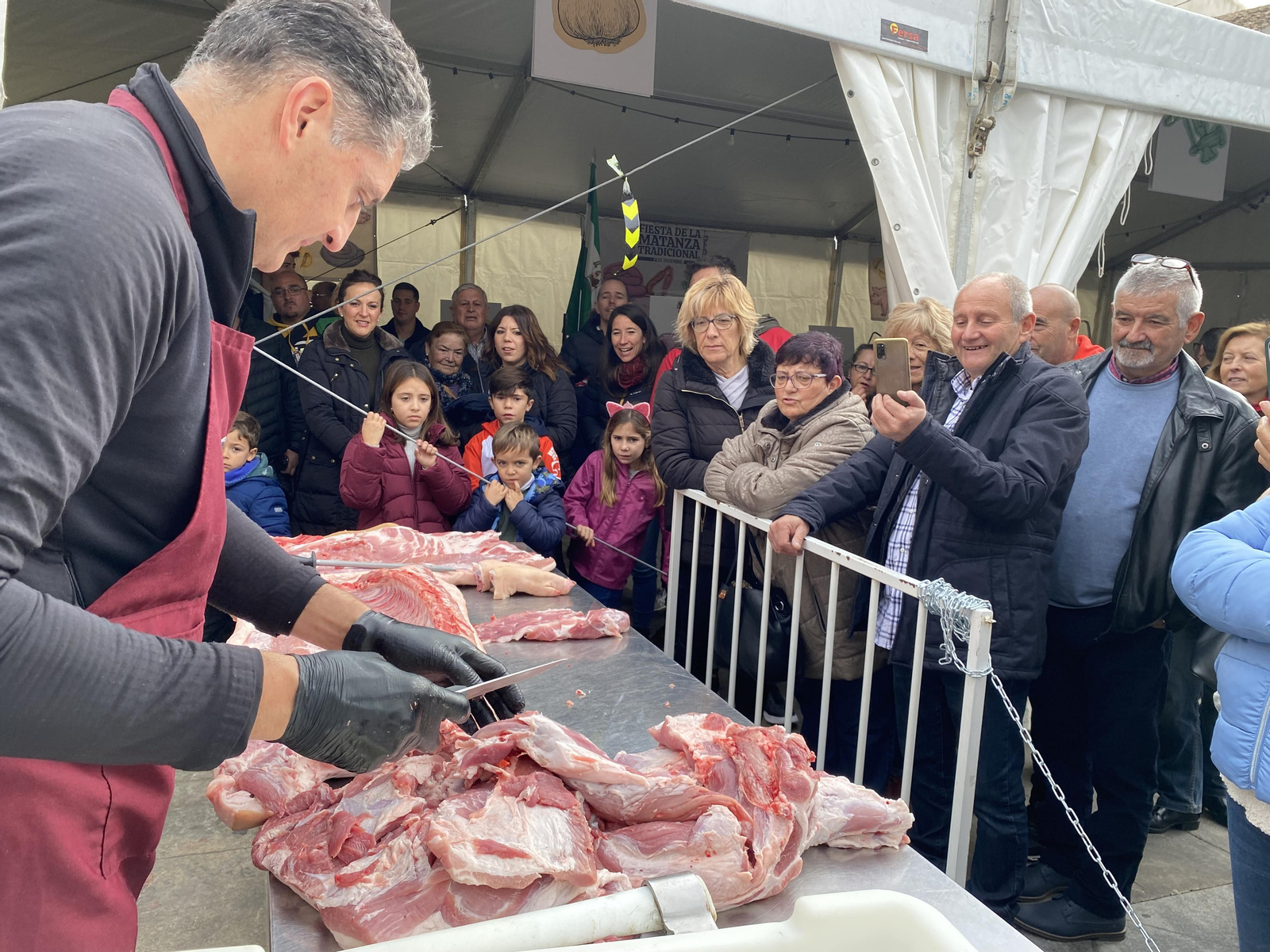 La Fiesta de la Matanza Tradicional del Cerdo de Carcabuey, en imágenes