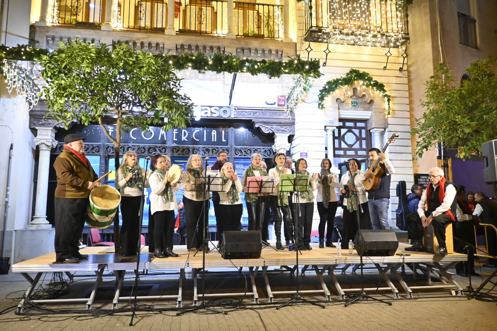 Imágenes del Encuentro de Villancicos de la Fundación Cajasol