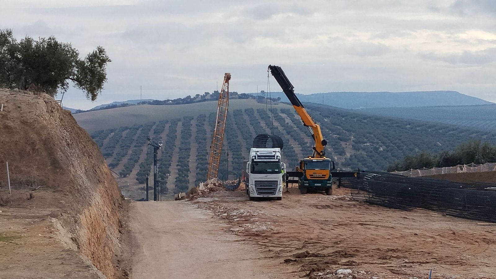 Obras de la Variante de Loja