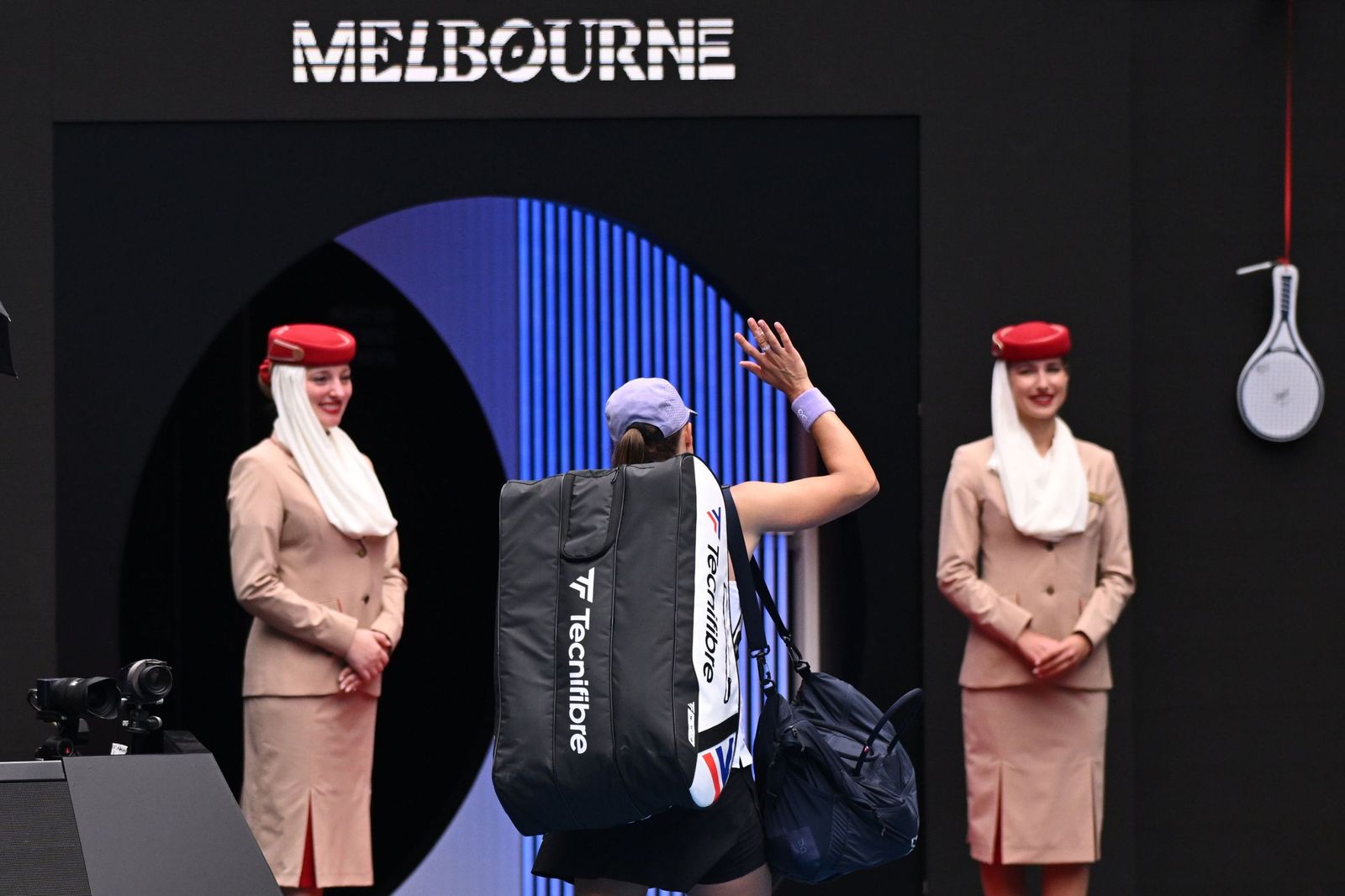 Las fotos de la retirada de Musetti ante Djokovic y del resto de cuartos de final