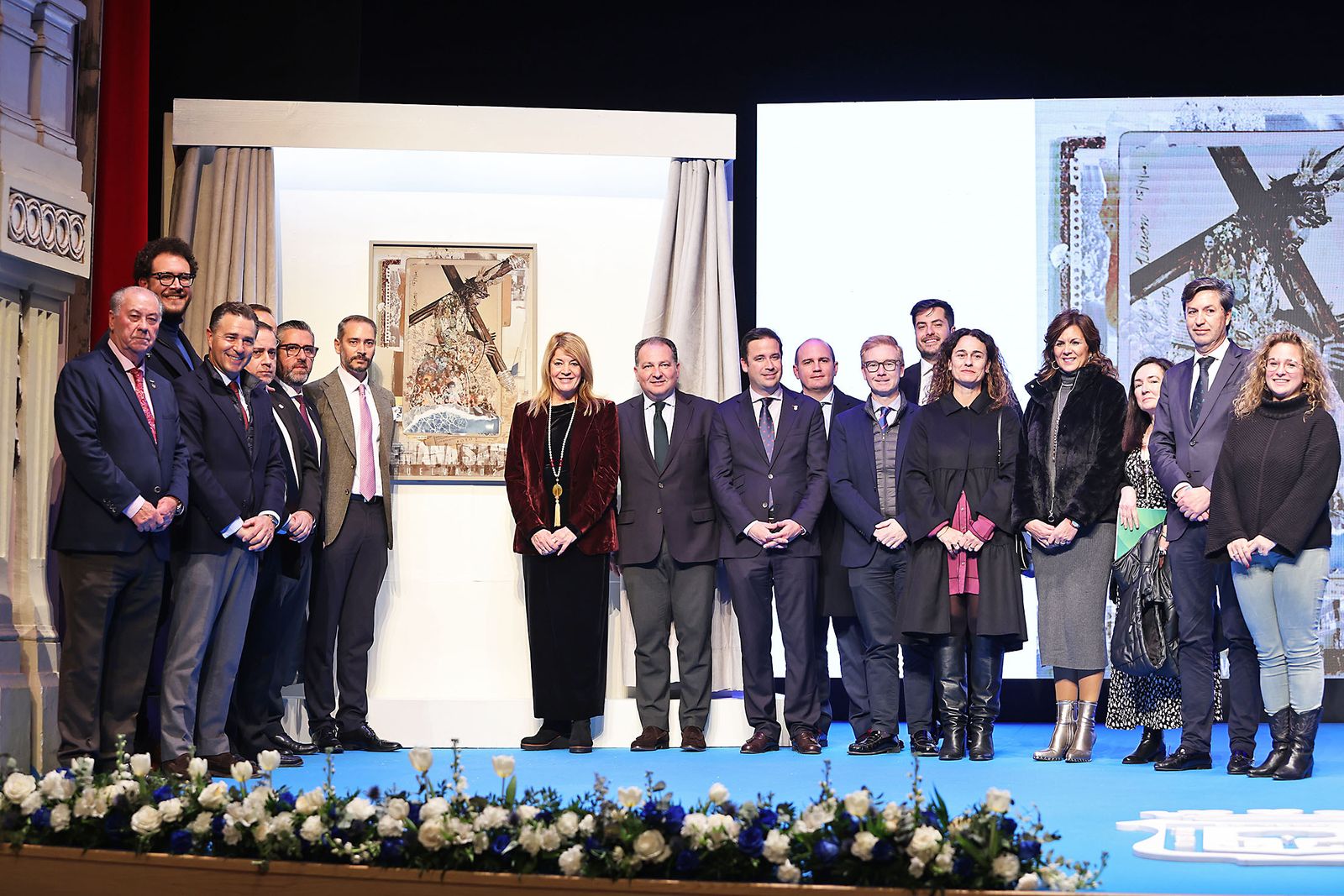 Imágenes de la presentación de la Semana Santa de Huelva 2024