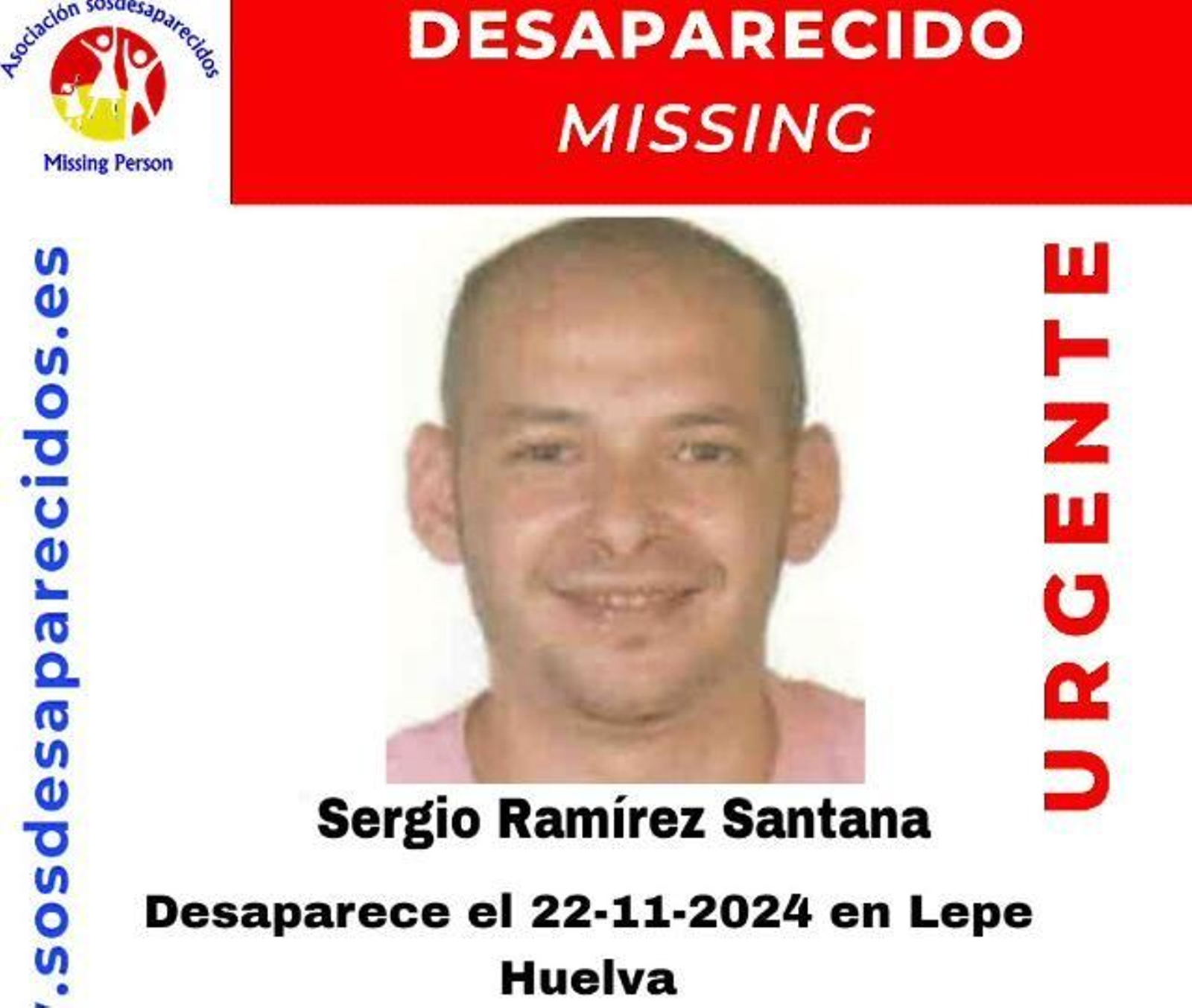 Desaparecido en Huelva.