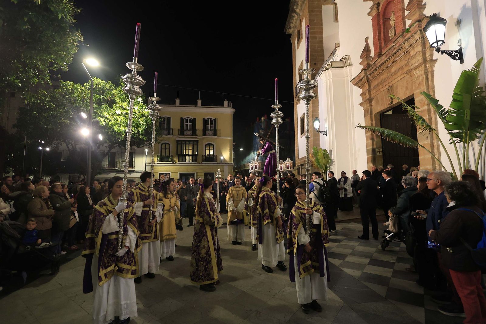 Las fotos del Nazareno en el Vía Crucis Oficial del Consejo de Hermandades de Algeciras