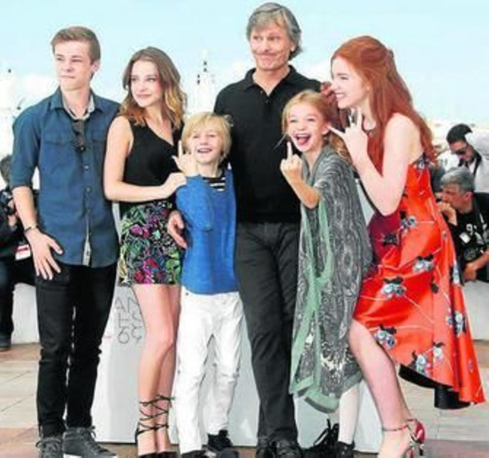 Mortensen presentó su nueva película.