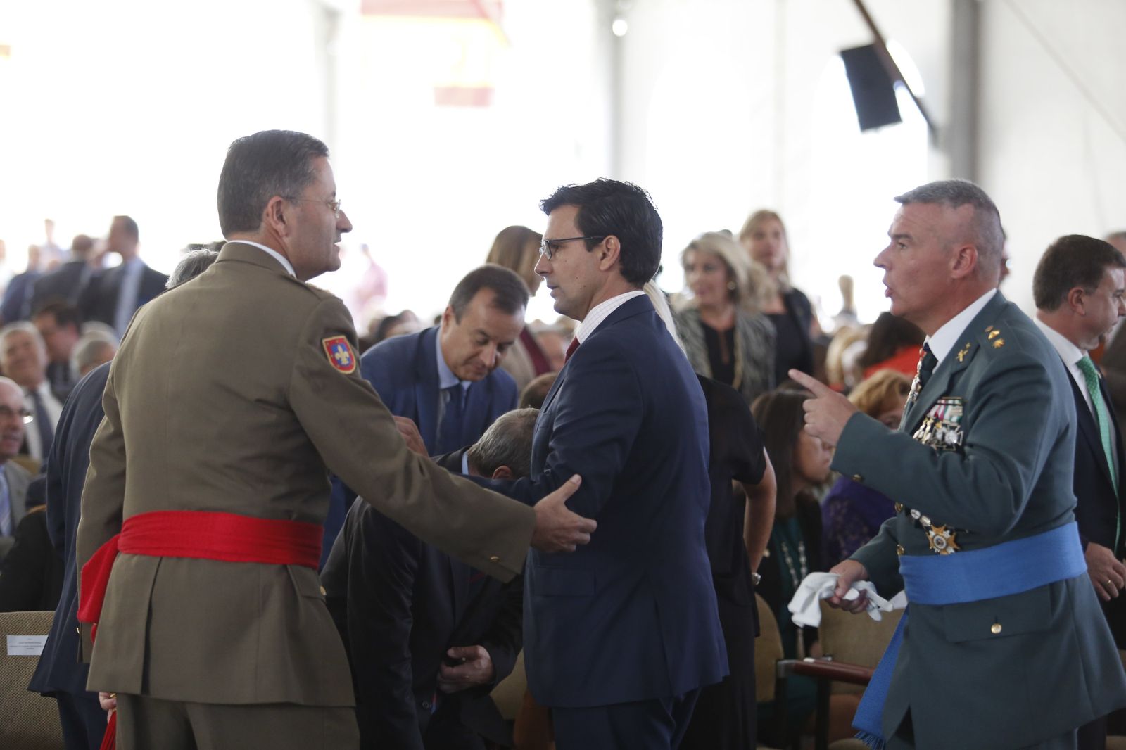 Imágenes del acto de celebración de la patrona de la Guardia Civil