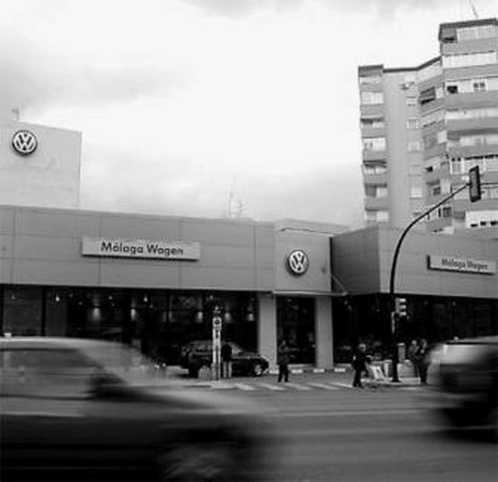 Instalaciones del concesionario Málaga Wagen.