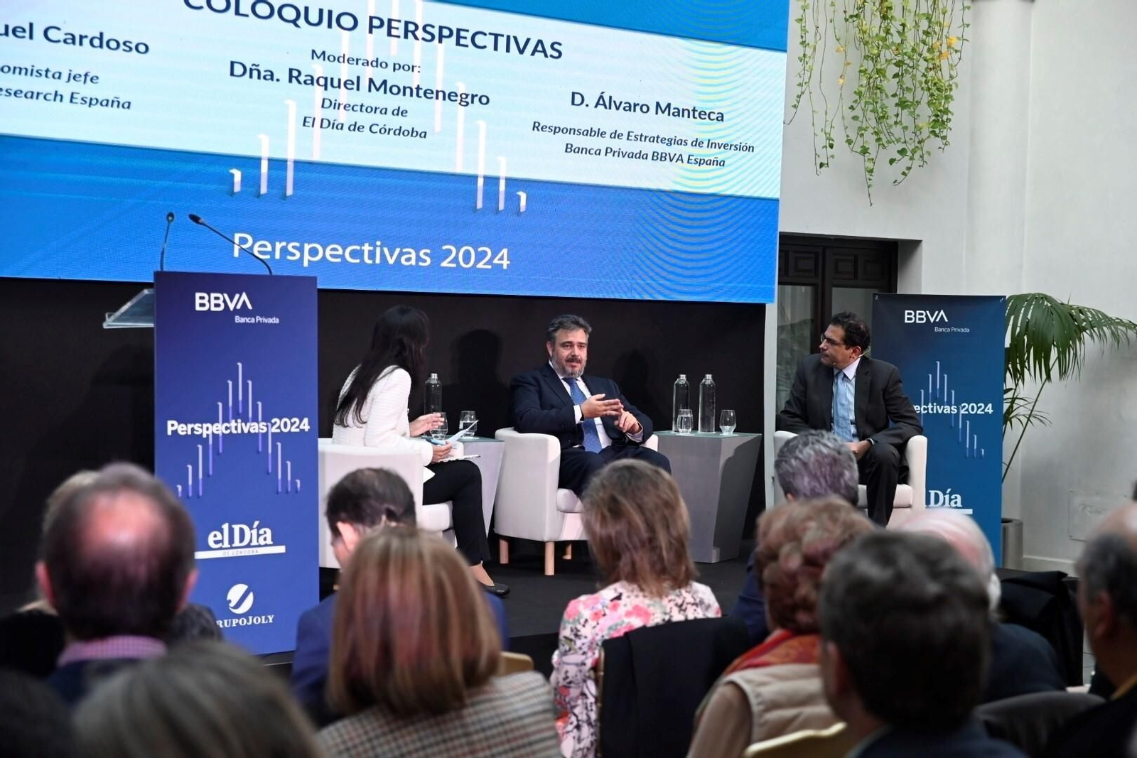 Foro sobre perspectivas de banca privada de BBVA y Grupo Joly, en imágenes