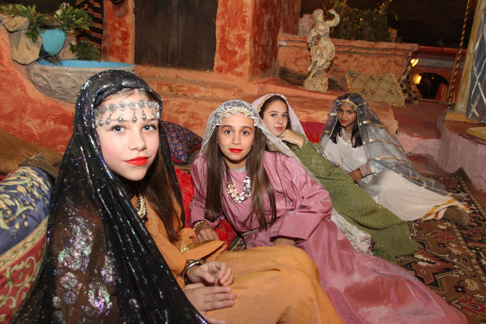 Imágenes de la inauguración del Belén viviente de Beas