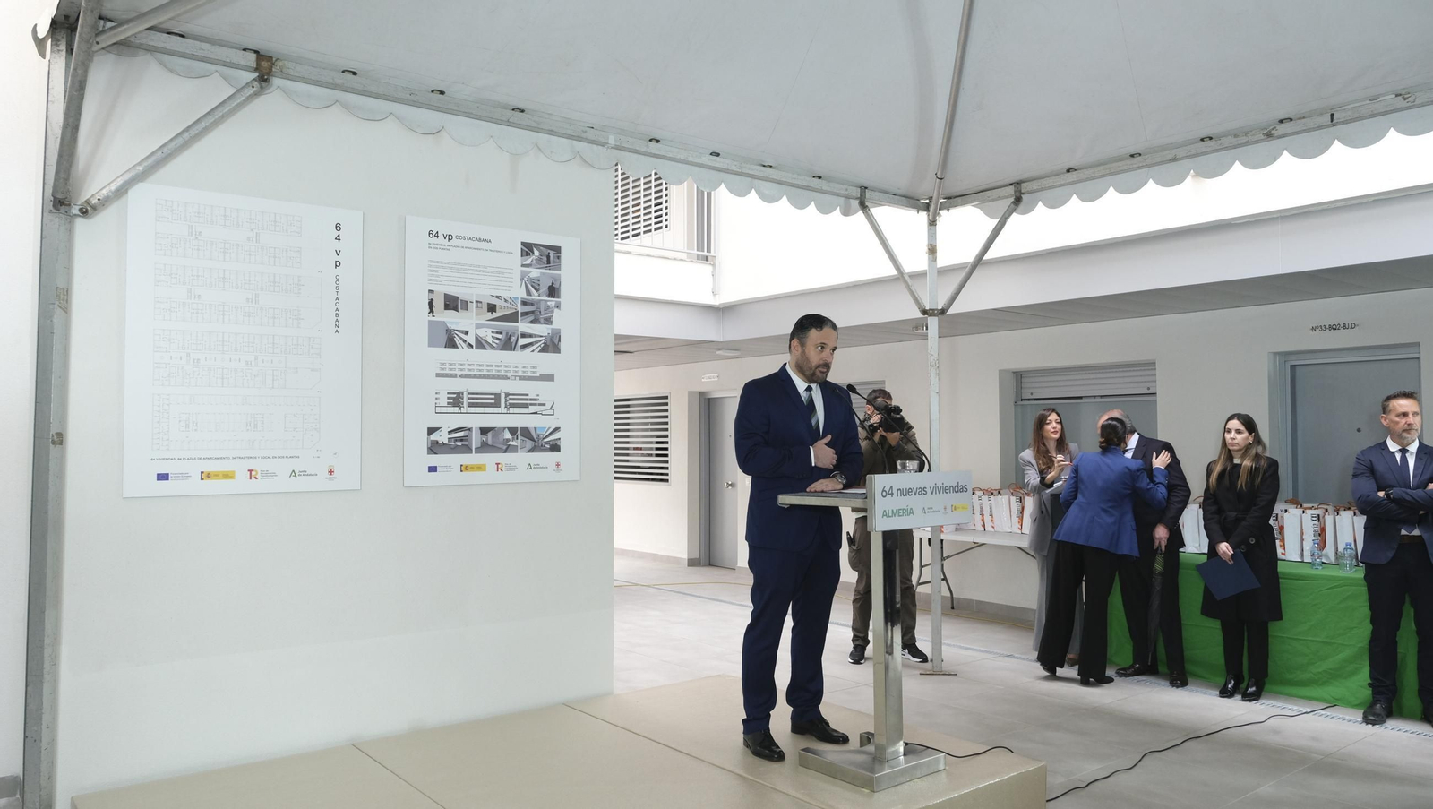 Las imágenes de la entrega de viviendas de VPO en Costacabana