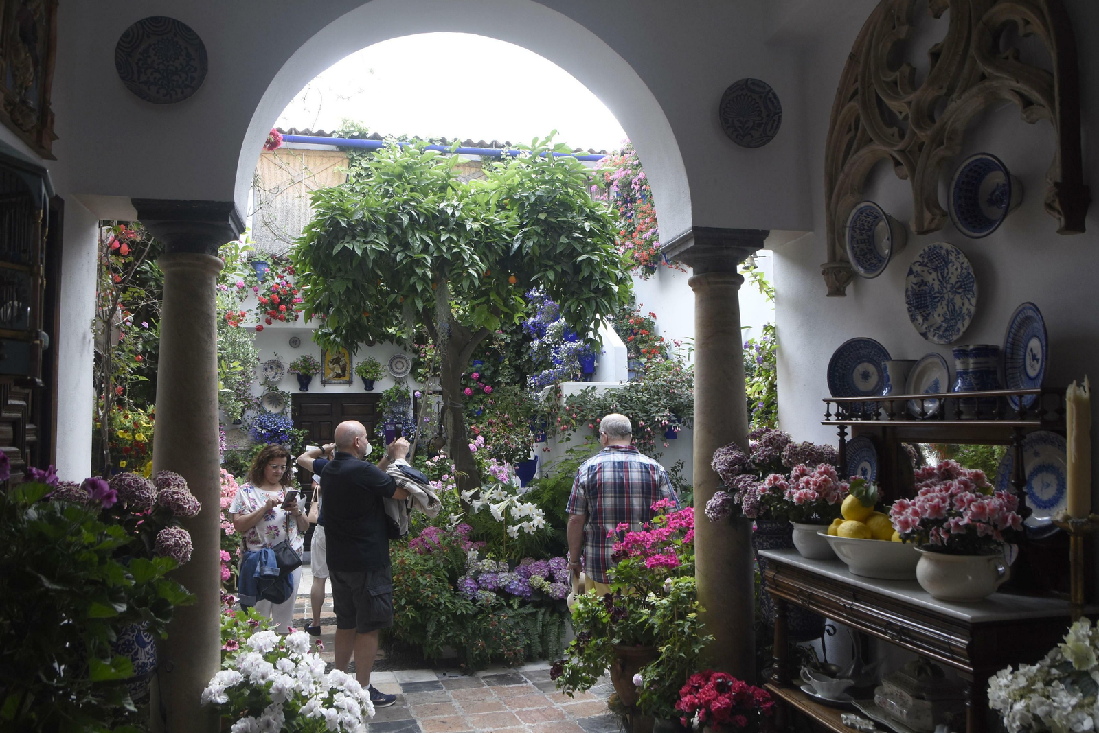 Detalle del patio de Pastora, 2
