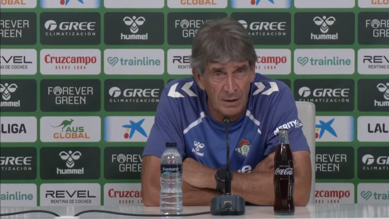 Manuel Pellegrini habla antes del encuentro ante el Elche