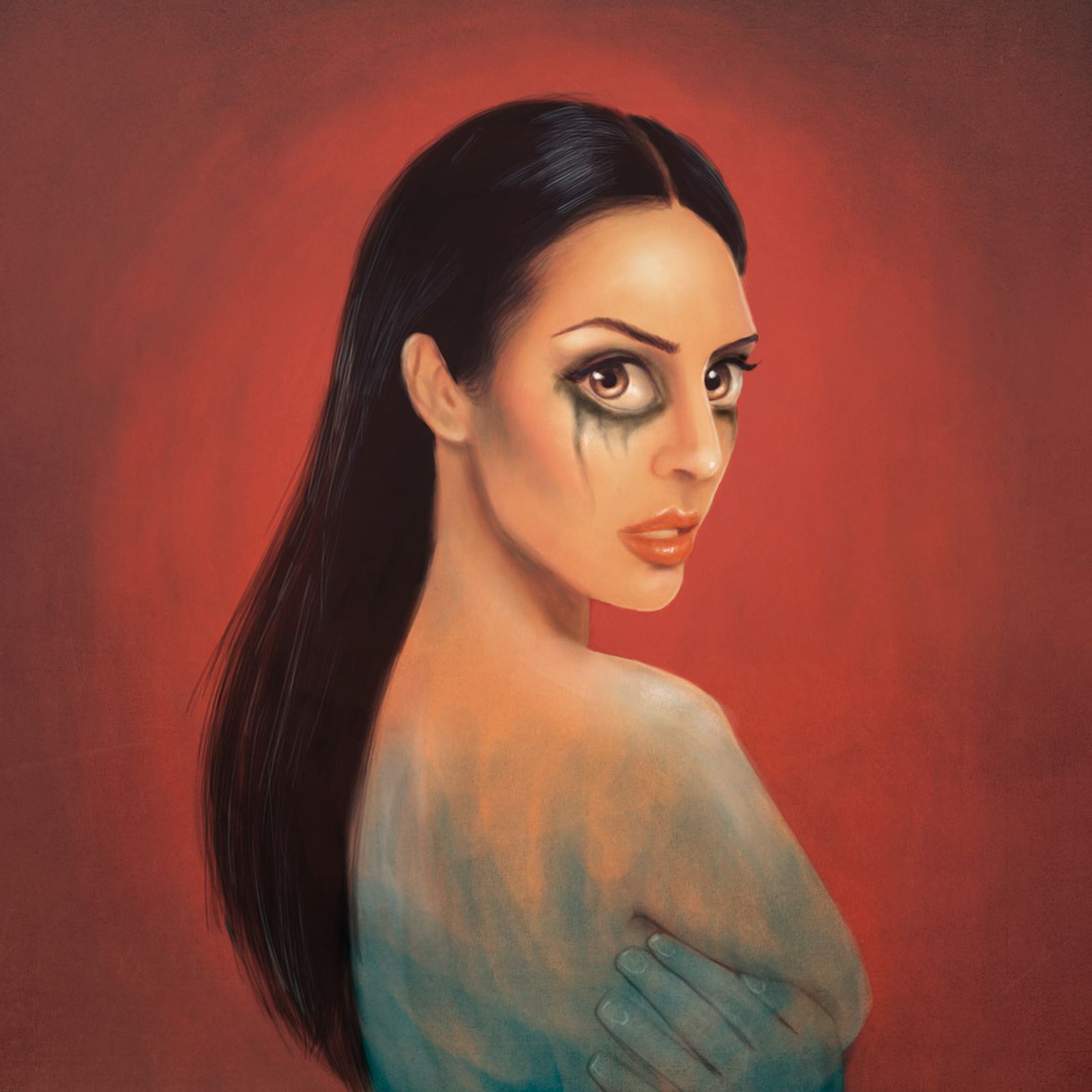 Mónica Naranjo, obra realizada por Antonio Ufarte.