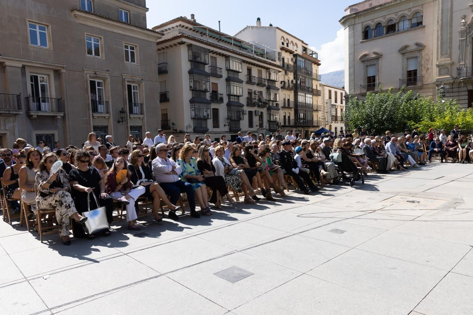 Acto por el día de la Policía Nacional, con motivo de la festividad los Santos Ángeles Custodios