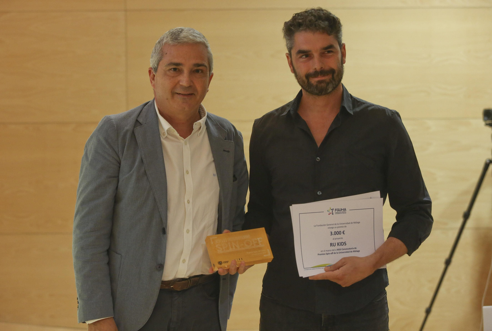 Las fotos de los premios del concurso de Spin-Off de la UMA 2019 Las fotos de los premios del concurso de Spin-Off de la UMA 2019