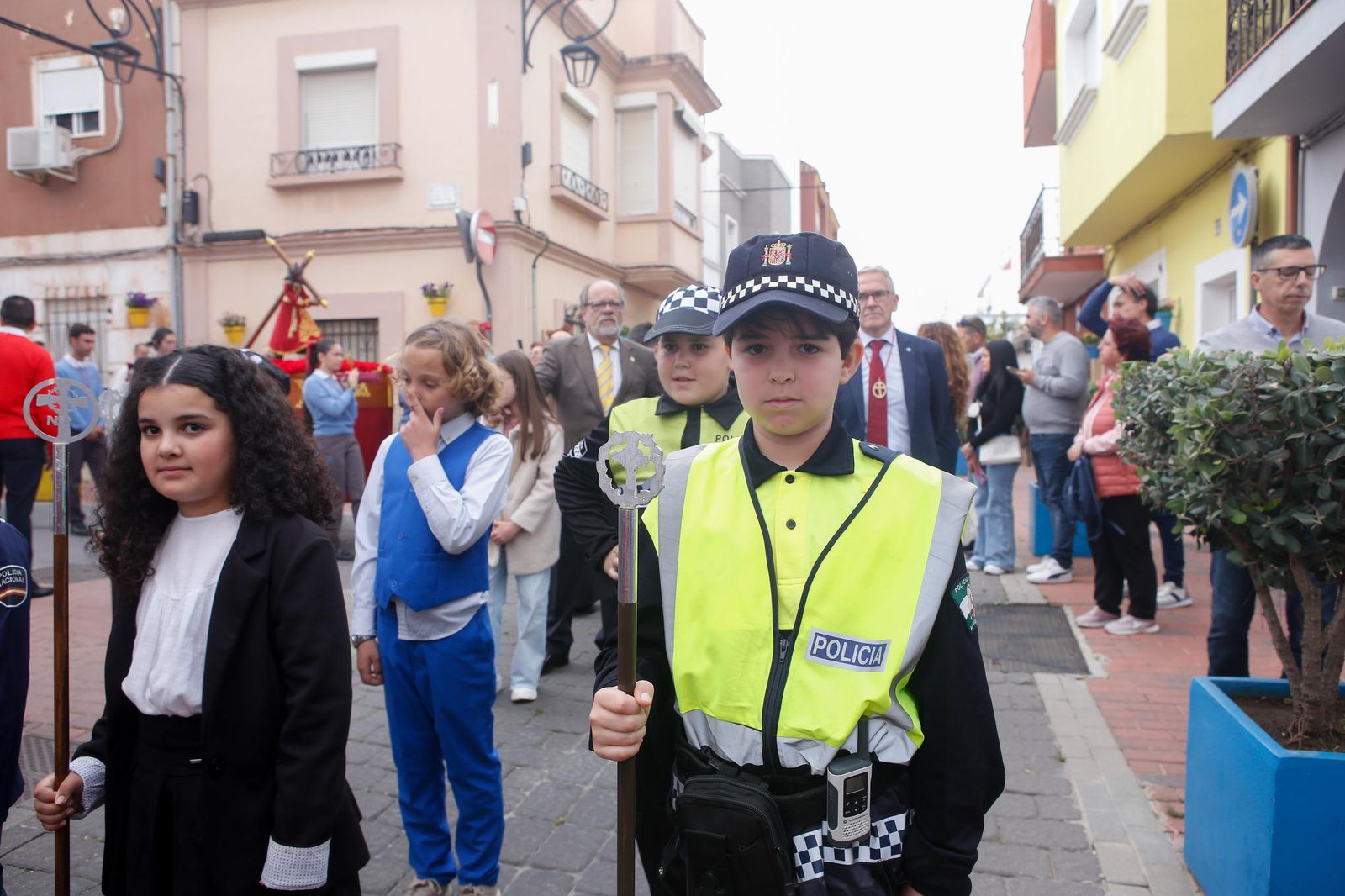 Fotos de la procesión infantil del colegio Nuestra Señora de los Milagros de Algeciras