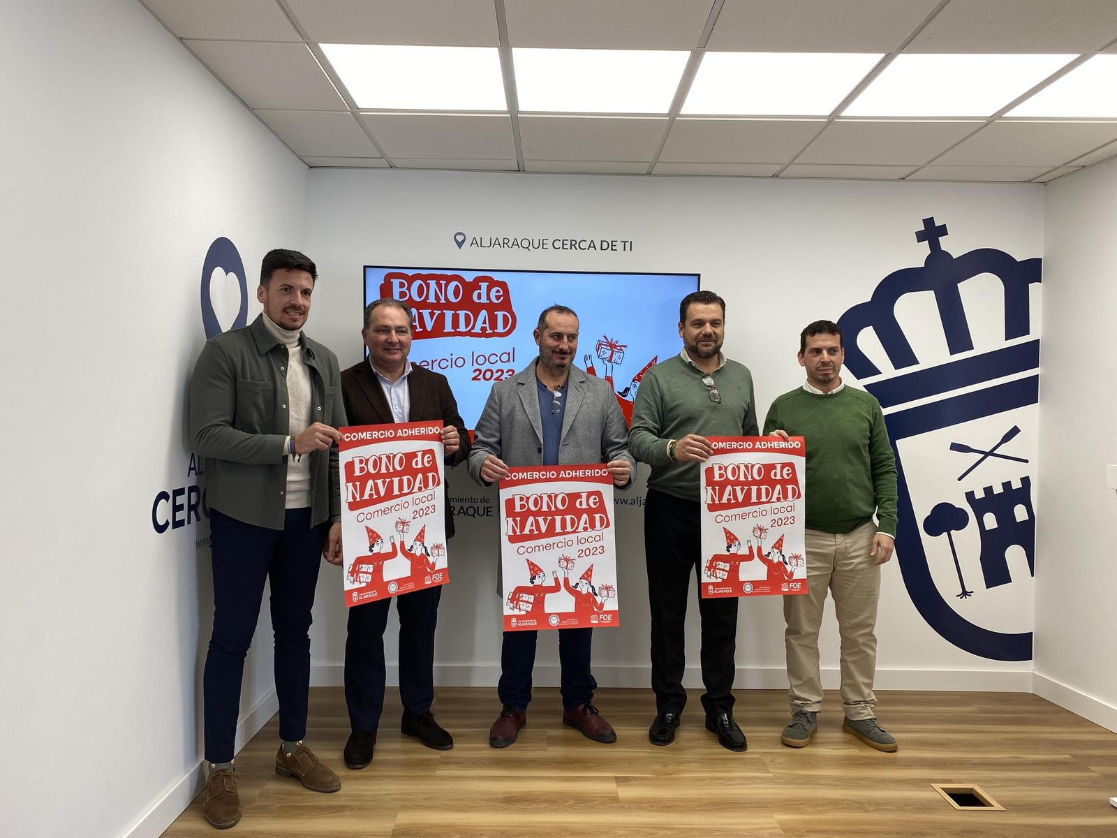 Presentación de la campaña Bono de Navidad de Aljaraque