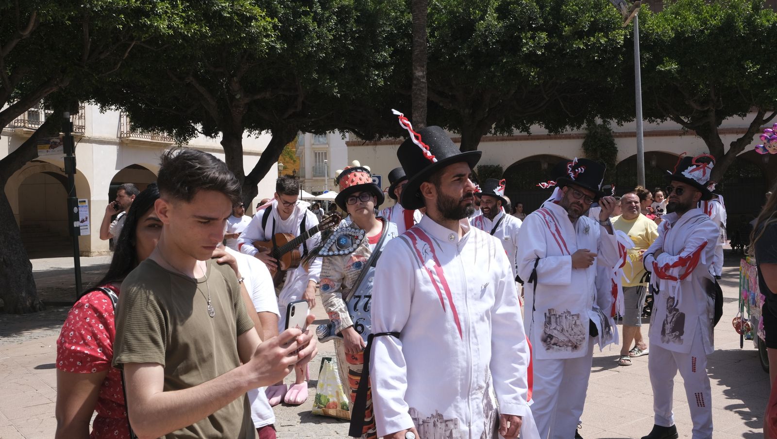 Imágenes del Entierro de la Sardina. Carnaval de Almería.