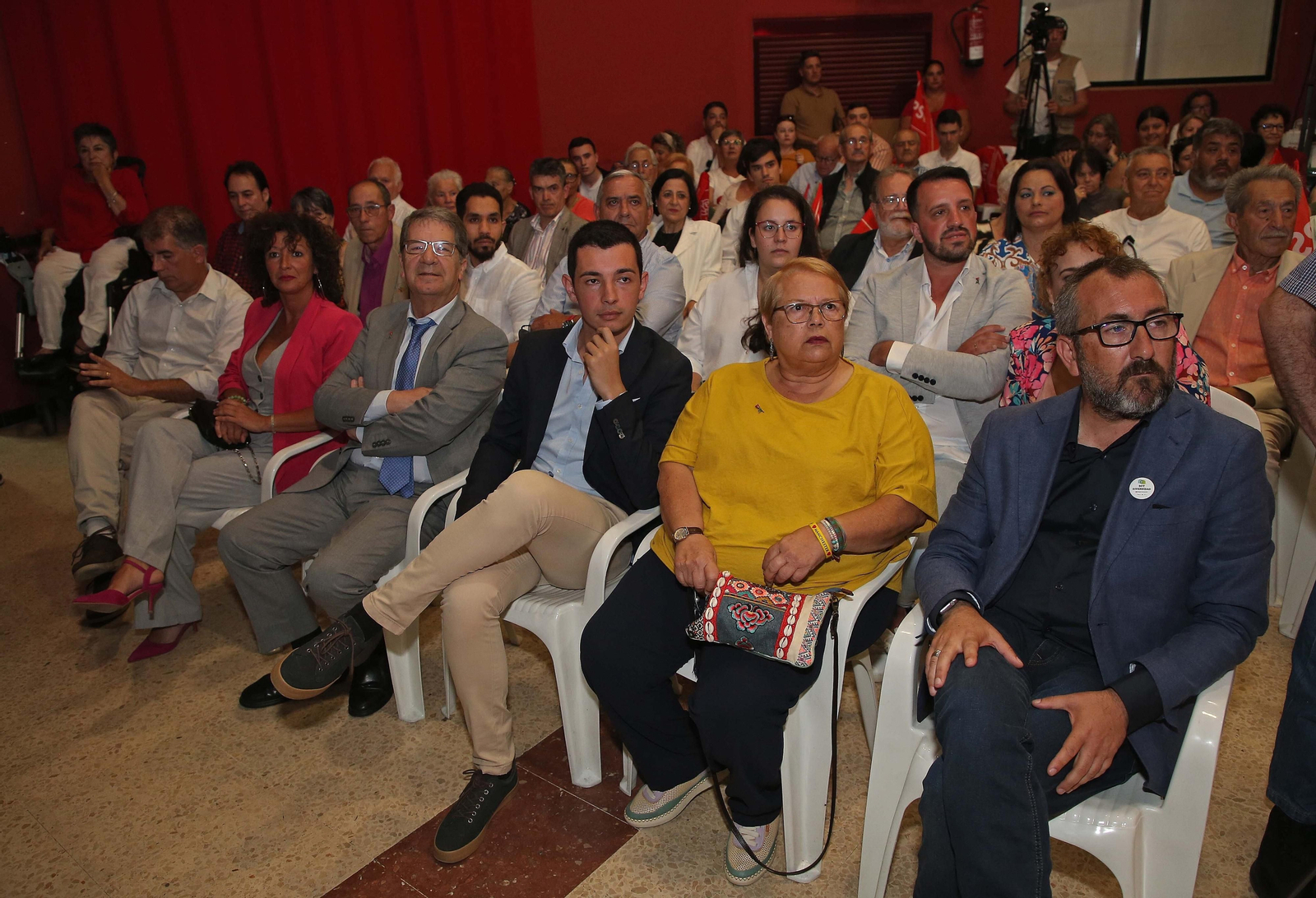Fotos de la presentación de la candidatura de Gemma Araujo a la Alcaldía de La Línea