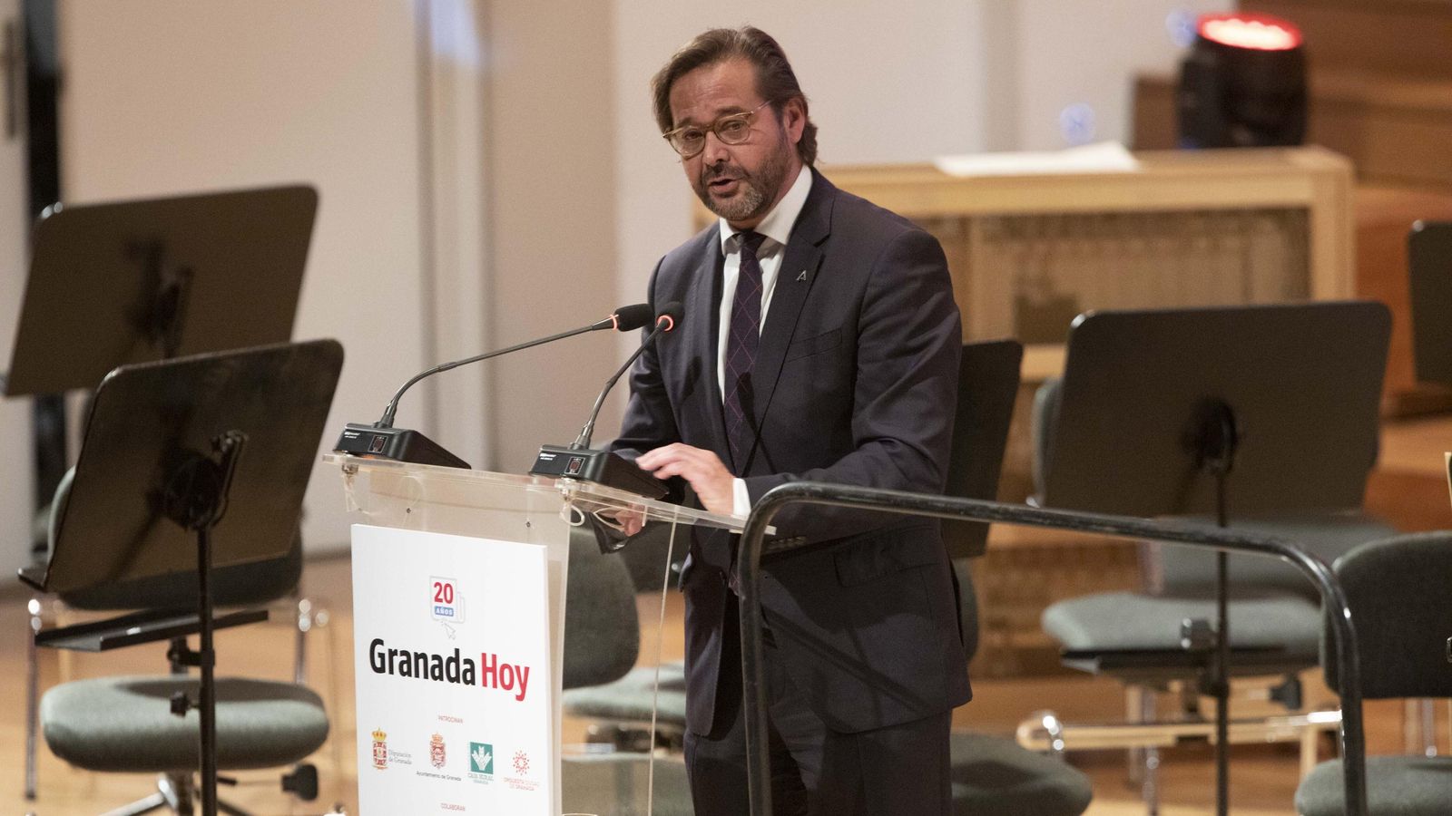 El delegado de Gobierno de la Junta de Andalucía en Granada, Antonio Granados