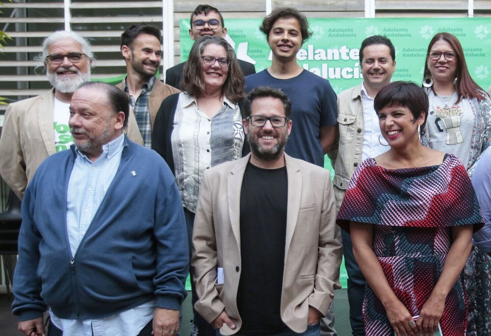 Manuel Ruiz, José Ignacio García y Teresa Rodríguez.