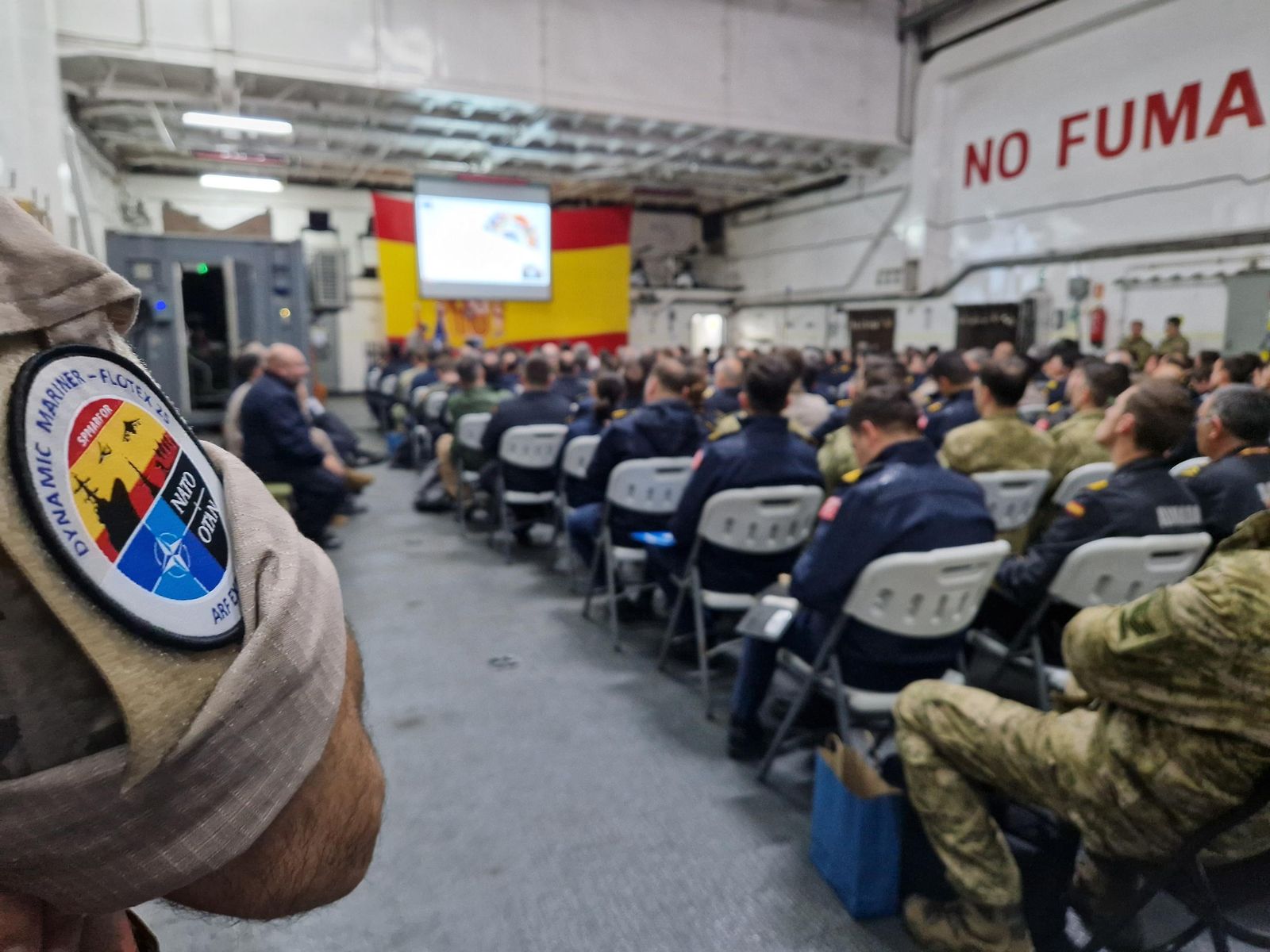 Las fotos del mayor ejercicio de los últimos años en el Estrecho de Gibraltar y el Golfo de Cádiz de la Armada y la OTAN