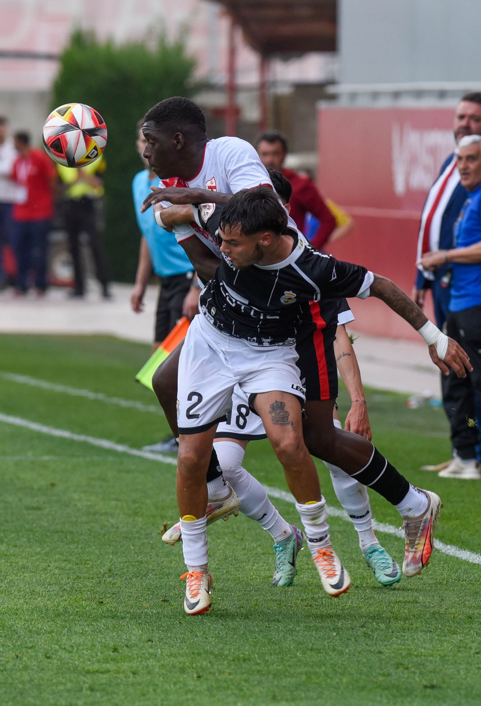 Partido del Sevilla Atlético con la Real Balompédica Linense