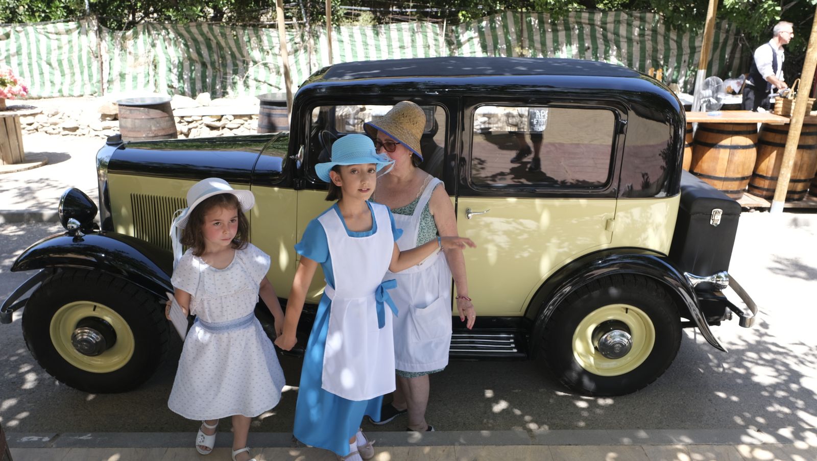 Imágenes de la recreación histórica Canteros y Caciques de Macael