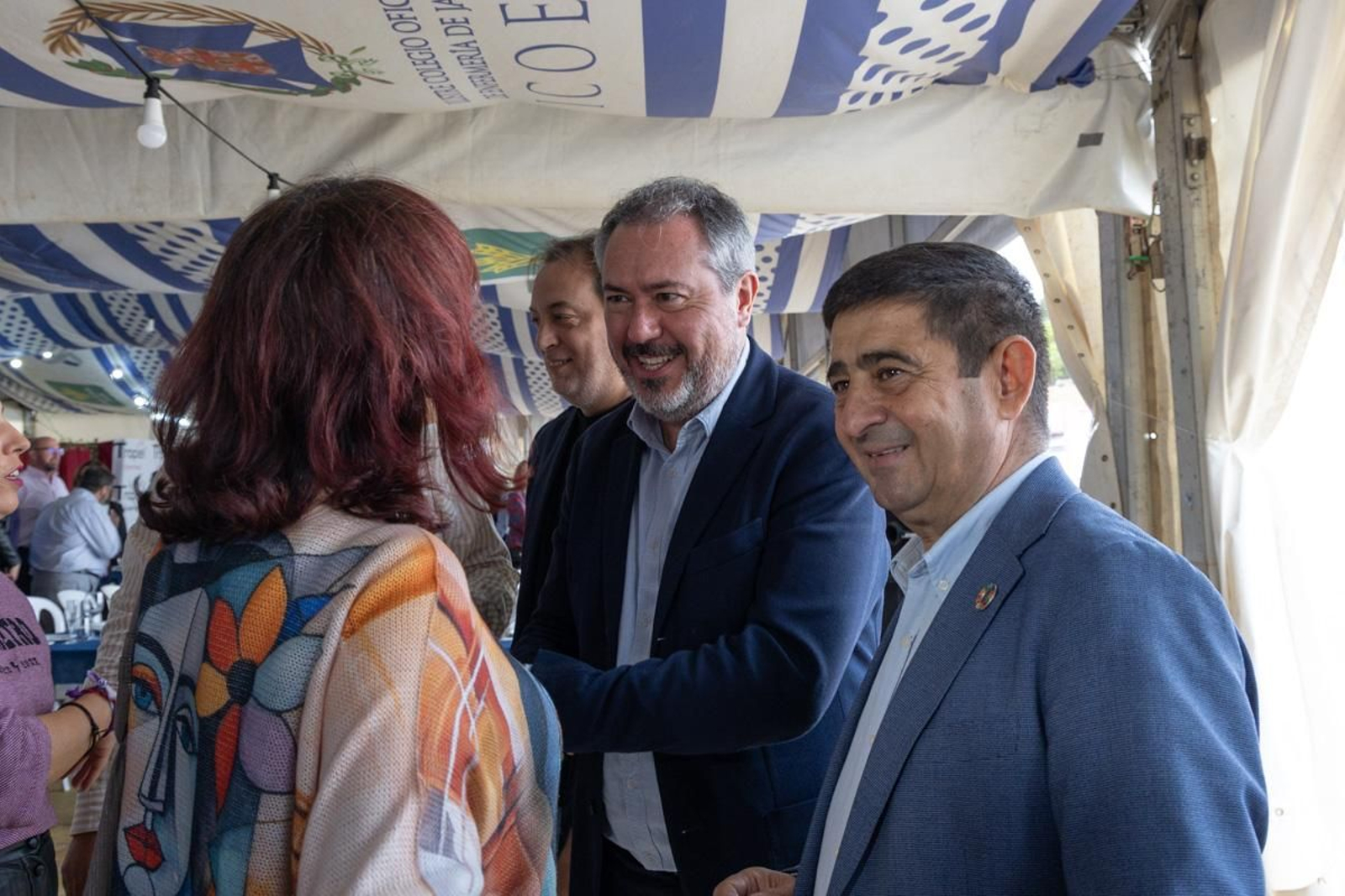 Políticos en la Feria de San Lucas