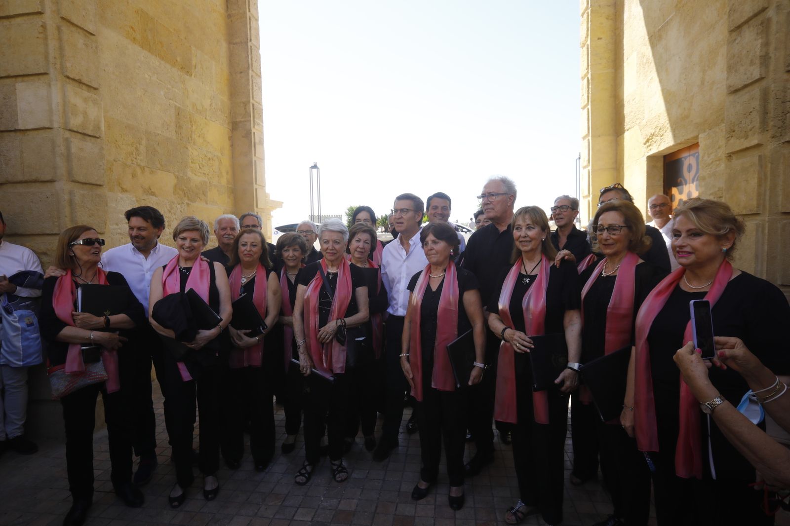 La visita de Núñez-Feijóo a Córdoba, en imágenes