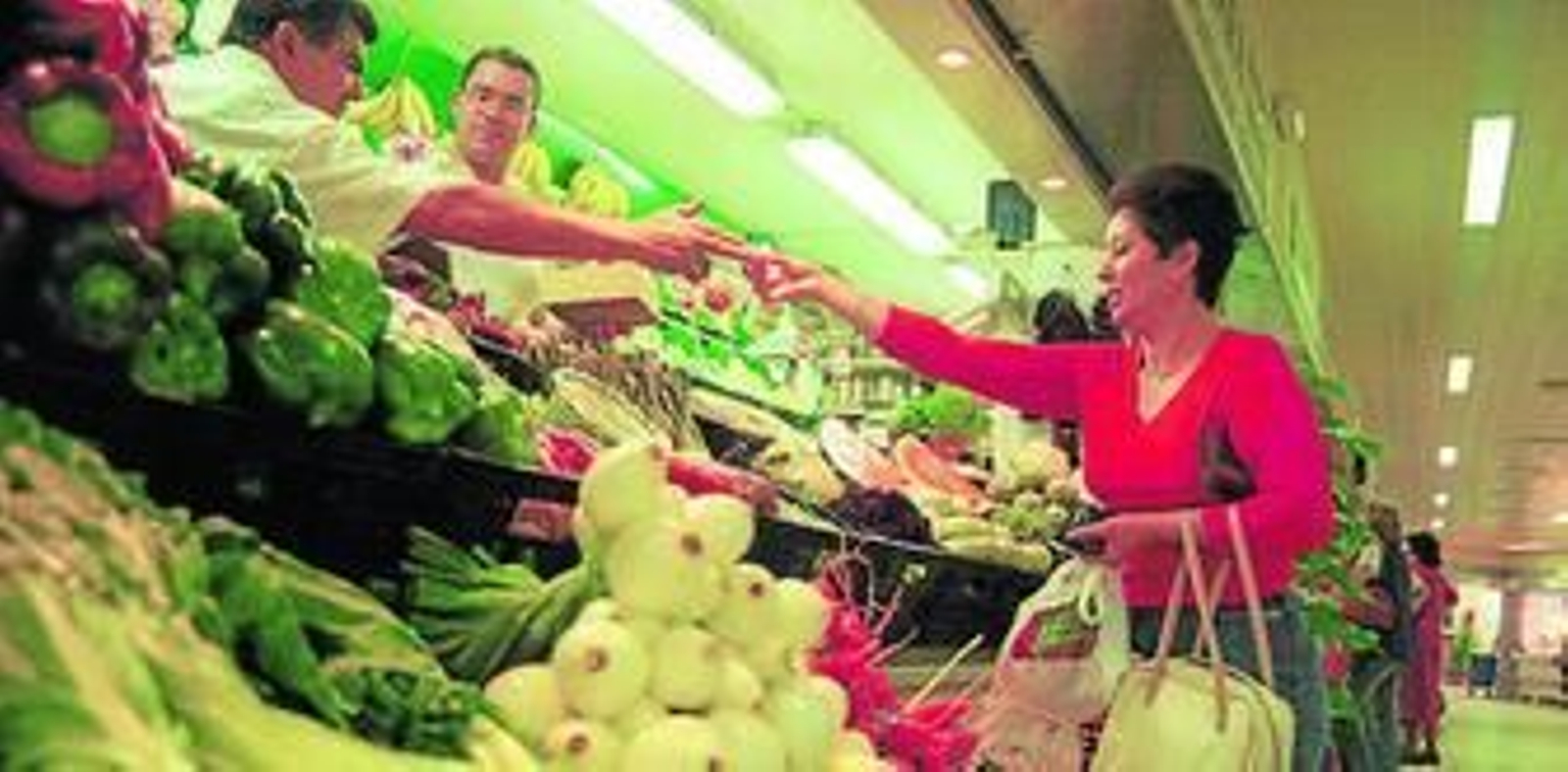 La alimentación equilibrada es esencialmente rica en productos de la huerta.