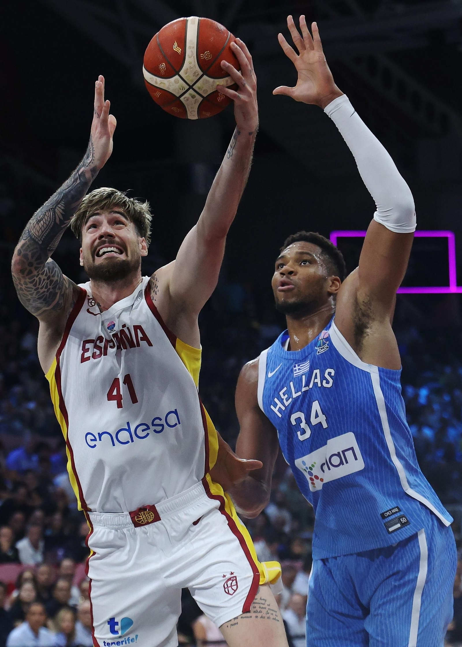 Las fotos del España - Grecia de baloncesto en el adiós de Scariolo