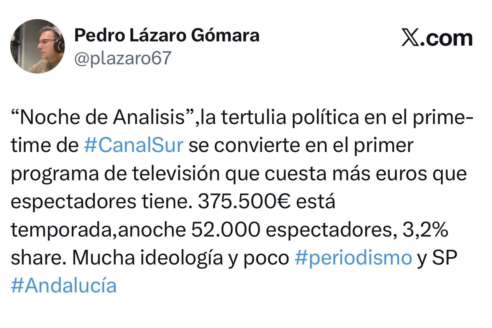 La verdad de Canal Sur