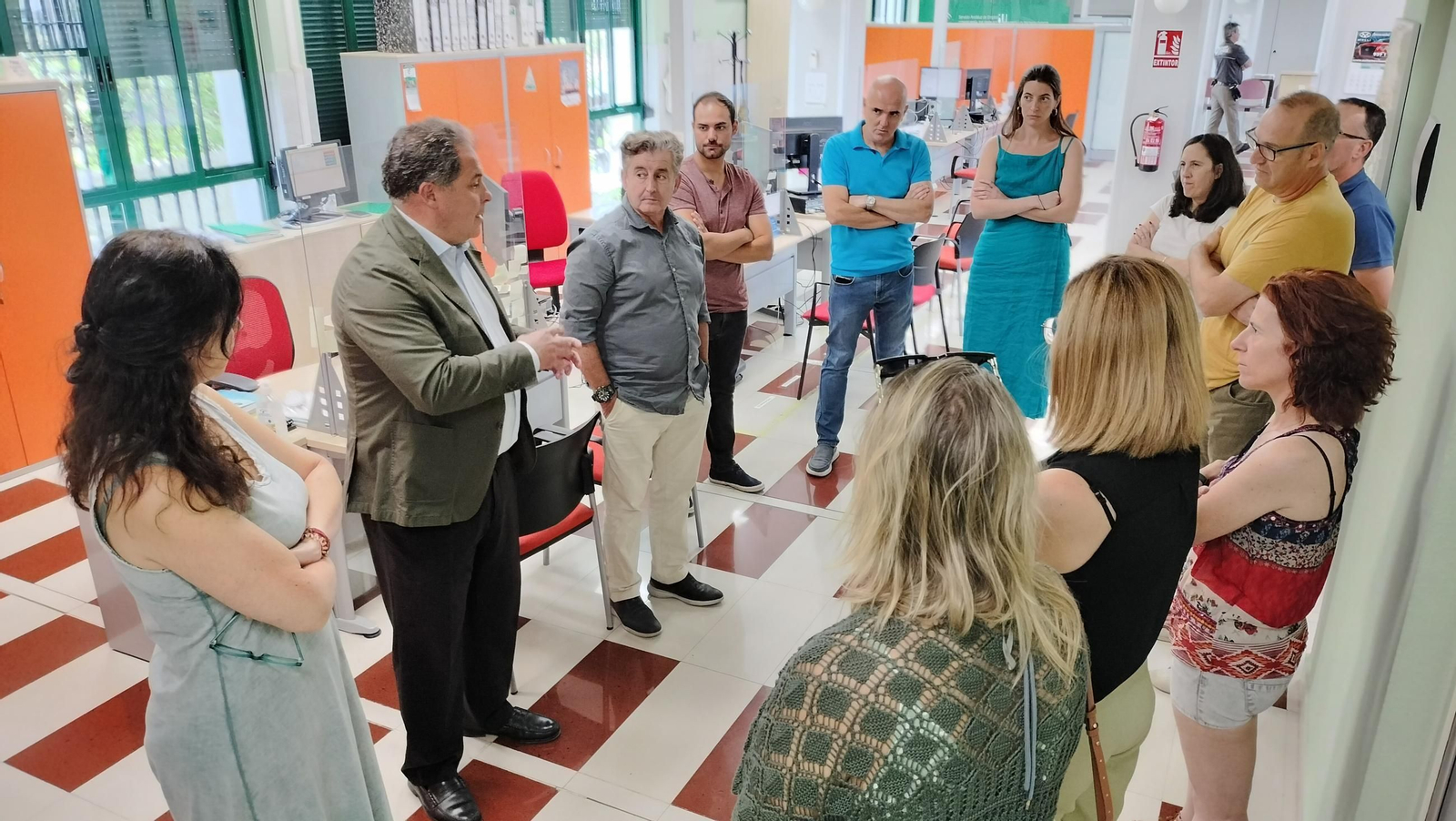 El delegado de Empleo en SAE 4 El delegado de Empleo en SAE 4