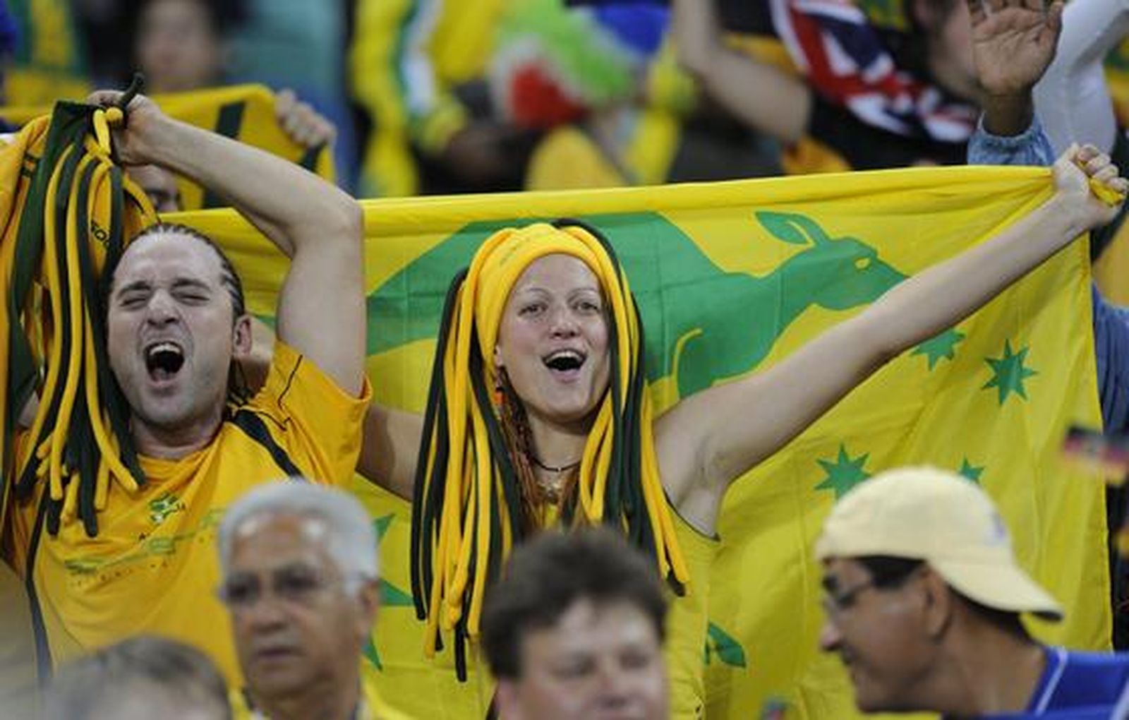 Alemania golea en su debut ante Australia en el Grupo D. / AFP