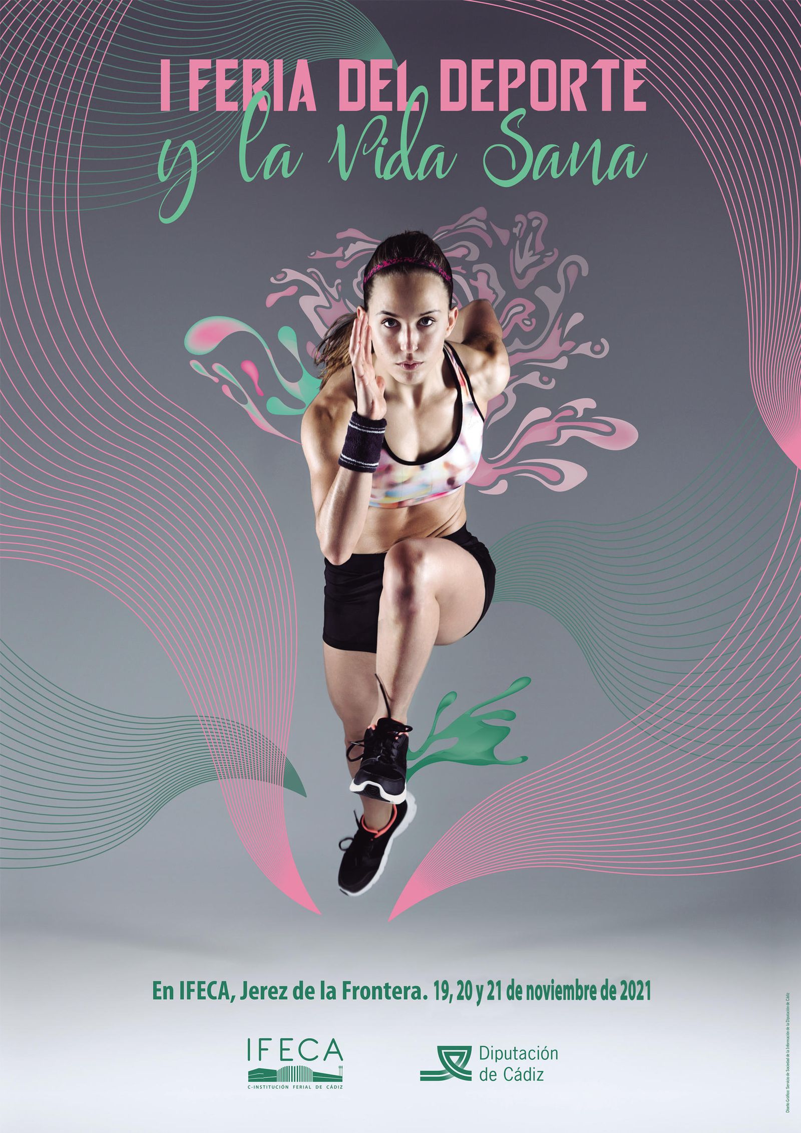 Cartel de la I Feria del Deporte.