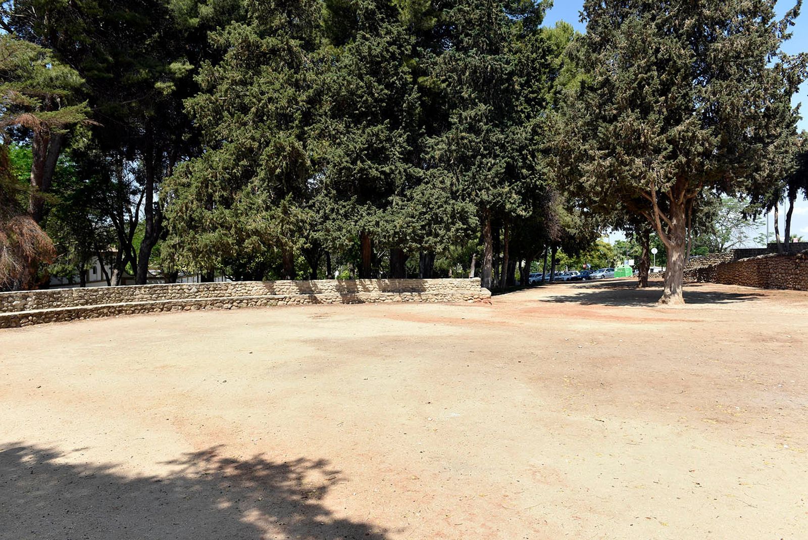 Espacio en el que se ubicaría el recinto.